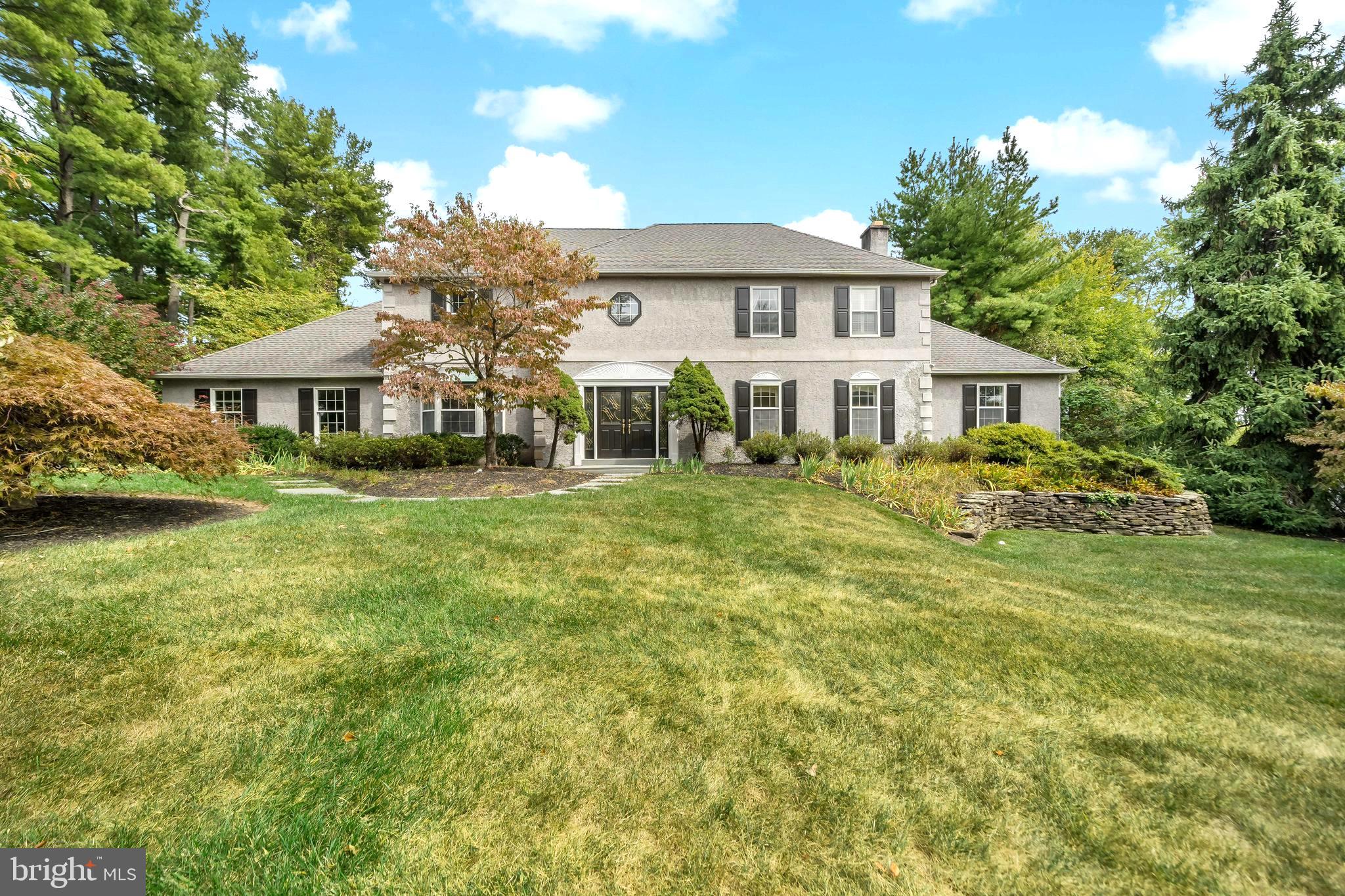 Welcome to your dream home! This stunning colonial residence seamlessly blends timeless architectural details with contemporary finishes and 3-car garage parking. Step inside to discover a spacious living area adorned with rich hardwood floors, crown molding, and large windows that flood the space with natural light. The heart of the home features a beautifully updated kitchen equipped with stainless steel appliances, granite countertops, and a charming breakfast nook that overlooks your beautiful outdoor oasis. The manicured yard offers a perfect retreat with a patio ideal for alfresco dining, an inground pool, and lush landscaping, enhancing the property's curb appeal. Entertain guests in the expansive dining room or relax in the cozy family room with a fireplace that adds warmth and character.
Upstairs, you'll find 4 generously sized bedrooms, one that boasts a luxurious master suite complete with a walk-in closet and a lavish master bath featuring heated floors, and a custom shower. One of the bedrooms is currently set up as a stylish office, perfect for remote work or study. You'll also find a renovated hall bath that adds to the home's charm. Located in a sought-after neighborhood, this enchanting home is located in the Colonial School District and just moments away from the Plymouth Meeting School, Plymouth Meeting Mall, and local amenities. Easy access to I76 and PA Turnpike, and commuter rails. With an inviting layout and modern amenities, this home is perfect for both relaxation and entertaining. Don’t miss your chance to own this blend of classic charm and modern elegance—schedule your showing today!