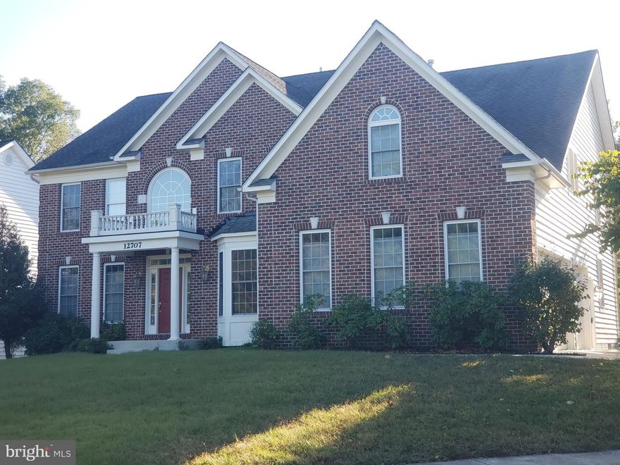 This huge and three-car garaged home in the Fairwood community of Bowie is available for rent. In addition to the three-car garage, it has 4 bedrooms, 3 full baths, and half bath:  A huge Master Bedroom w/sitting area, separate shower, a Jacuzzi tub and a walking closet. New stainless steal appliances are installed- Wireless connected refrigerator, double wall oven, Built-in microwave, dishwasher and cooktop - in a large kitchen with island and a breakfast area. In addition; it comes with a 2-story foyer and family room, a study room and a sunroom.  New paint throughout the whole house and wall to wall carpet and hardwood floor.  The unfinished basement provides space for storage and others.