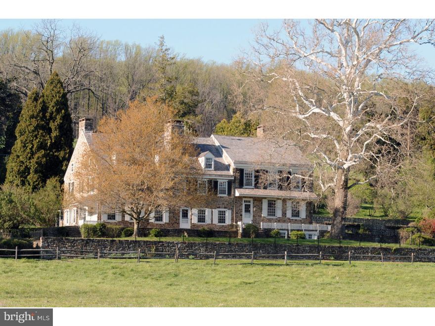 Dating back 279 years to 1736. Steeped in the history of the nation's forging. The home and host to numerous illustrious individuals and families. George Washington's Continental Army repaired here prior to Valley Forge. The birthplace of the Franklin Stove. Iron for the Monitor was forged here. An architectural showcase of the finest work of the famed architect R. Brognard Okie. Most recently the country retreat of the Pew Family for almost 100 years. The Manor House at Warwick Furnace is the crown jewel of a 553 acre conservation effort of the French & Pickering Creeks Conservation Trust, and is among the rarest and finest offerings to come on the market in a generation.  Set on 51+/- stunning acres (with more than 100 additional acres available ? see agent for details), Warwick Furnace is surrounded by perpetually preserved open space in the most beautiful valley in Chester County. The fieldstone Manor House is a work of art as few homes are. The home features exquisite woodwork, the finest hardware, beautiful wood floors, and elegant entertaining space. Replete with 6 fireplaces, 7 bedrooms, a gorgeous master suite, gardens, outbuildings, a guesthouse, pond, pool, tennis courts, stone barn, caretaker apartment, pastures, and more. The Manor House at Warwick Furnace has every potential to be one of the most refined country estates in the Philadelphia area.