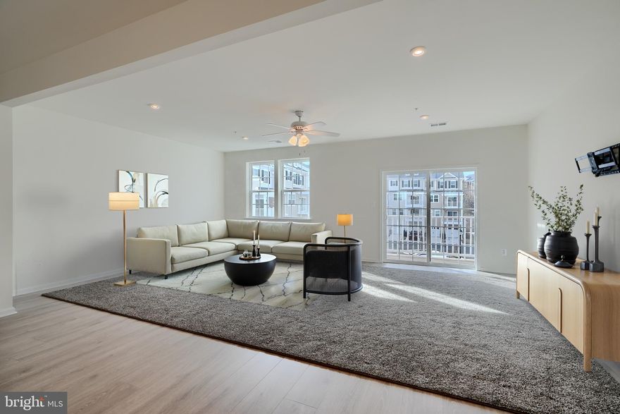 ***Do not miss this top-level townhouse condo*** ...Nestled in the vibrant and amenity-packed Ballard Green community in Owings Mills!  With over 2,300 sq. ft. of stylish, open living space, this home offers the perfect blend of comfort and convenience. ***The heart of the home is the spacious kitchen, featuring a large island with a center sink, perfect for cooking, entertaining, or just hanging out. It overlooks the airy dining room and great room, creating an effortless flow for easy living and entertaining. ***Upstairs, you’ll find a centrally located laundry room convenient to all three bedrooms. ***The primary suite is a true retreat—featuring a generous walk-in closet and a luxurious ensuite bath with a separate soaking tub and shower, the perfect place to relax and unwind after a long day. ***This home is packed with thoughtful details, stylish designer flooring throughout, and a back deck off the great room that invites you to take in the outdoors.  Ready for easy, urban living with all the modern touches? ...Including the convenience and ease of parking and protection with a One Car Garage?...*** Then this is the one you've waited for!
Oh, and don't let the HOA fees fool you!  They include!: All Water Usage! Hazard Insurance! Fitness Center!  Pool membership! Cutting All the Grass!  Recreation Ares Use and Maintenance!  All roof Replacement! All Exterior Building Maintenance,  All Reserve Funds,  All Road Maintenance,  All Snow Removal!  All Trash Removal!