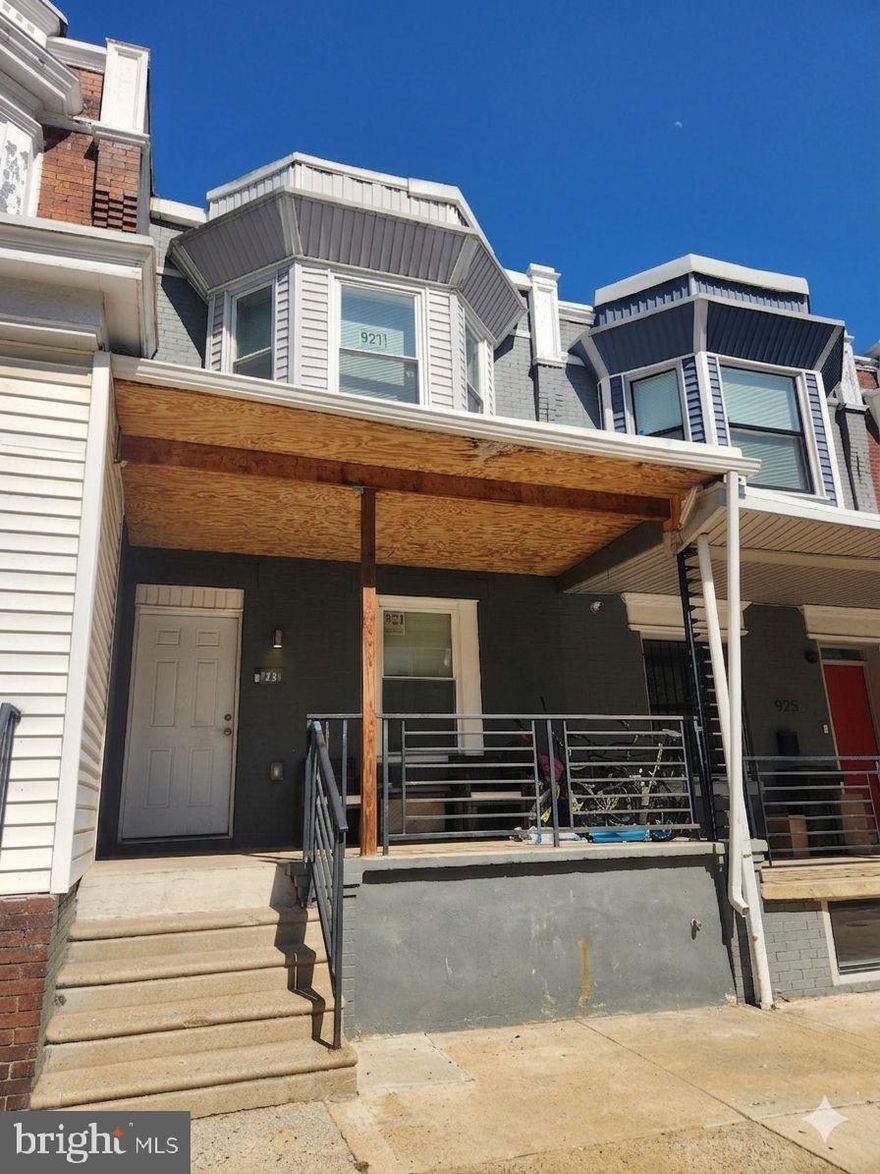 Welcome to 923 Paxon Street, a beautifully renovated home in the heart of Philadelphia’s Cobbs Creek neighborhood—where classic charm meets modern living. From the moment you arrive, the inviting front porch offers the perfect spot to relax and enjoy the neighborhood vibe.

Step inside to a bright, open-concept main level featuring rich hardwood flooring and a seamless flow between the living, dining, and kitchen spaces. The fully updated kitchen is designed to impress, showcasing white shaker-style cabinetry, sleek quartz countertops, stainless steel appliances, and plenty of room for both everyday living and entertaining.

Upstairs, you’ll find three generously sized bedrooms, each with ample closet space and great natural light. The fully renovated bathroom features clean, modern finishes that create a fresh and comfortable retreat.

The finished basement adds valuable extra living space—ideal for a home office, media room, gym, or guest area—along with additional storage.

Out back, enjoy your own private rear yard, perfect for entertaining, gardening, or simply unwinding.

With thoughtful upgrades throughout, a functional layout, and move-in ready condition, 923 Paxon Street is a fantastic opportunity to own a stylish home in a growing Cobbs Creek location.