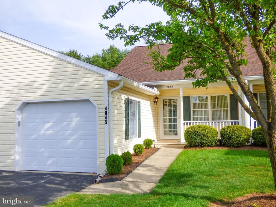 Beautiful 2 bedroom, 1 bath home located in well respected and popular Longstown Village.  This unit is just a stroll to the community recreation center, the tot lot, extra guest parking and the beautiful lake.  This very popular and cost effective condo association cares for the grounds very well here.  This location is excellent - living in Longstown village means you’re close to everything - shopping, I-83 and Route 30!  This home is in very good move in condition and features a finished 1 car garage with an automatic opener, a Stove, Dishwasher, built-in microwave, a refrigerator, a washer, dryer, a humidifier and an automatic awning over the rear concrete patio as well - all at a very competitive price!  Set up a showing for this beautiful home before it’s snapped up by someone else!