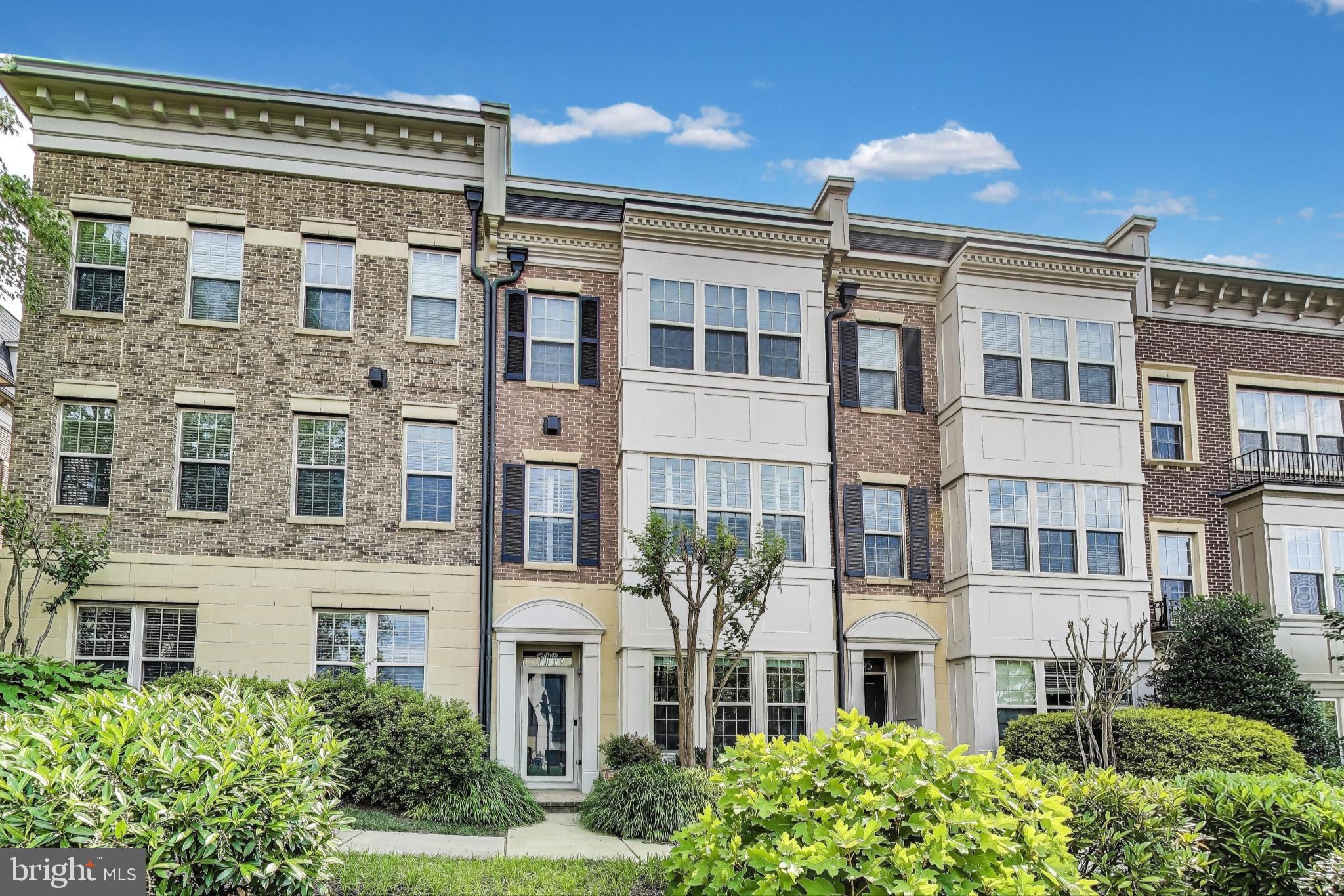 PLEASE CALL/TEXT CHARLES FOR OPEN HOUSE ACCESS 443-624-5629. Welcome to 508 Rampart Way, a meticulously maintained and renovated townhome, ideally situated within the gated Potomac Overlook community at National Harbor. Offering 3,368 square feet of thoughtfully designed living space across four luxurious levels, this stunning home features three spacious bedrooms plus a den or alternative fourth bedroom, four full and one half bathrooms, and a rooftop terrace with the best views in National Harbor, stretching from the waterfront to Alexandria, Virginia and all the way to the iconic skyline of downtown Washington, D.C. From the moment you step inside, you will appreciate the attention to detail and high-end renovations, from the gleaming hardwood floors and elegant crown molding to the natural light that pours through oversized windows. The open-concept main level is anchored by a gourmet kitchen, beautifully appointed with quartz countertops, a large center island, stainless steel appliances, and abundant cabinetry—perfect for hosting and everyday living. The kitchen and living areas flow seamlessly, creating a warm and inviting atmosphere. Each of the three bedrooms includes a full private en-suite bathroom, ideal for both comfort and privacy. The expansive primary suite offers a walk-in closet and newly renovated spa-inspired bath complete with double vanities, a spacious glass shower, and large corner jacuzzi bathtub. The first-floor space was renovated in 2023 to serve as a “mother-in-law” suite and includes a Murphy bed and full bathroom. The crowning feature of this home is the rooftop terrace and uppermost level — an exceptional outdoor retreat with sweeping views to the north. Whether entertaining guests or enjoying a quiet evening, this space offers a rare combination of privacy and visual splendor. A wet bar complete with beverage refrigerator make indoor/outdoor living a breeze. If you are into fitness, the current owners already have the space outfitted for a home gymnasium, complete with gym floor that conveys and equipment available for purchase. Additional highlights include a two-car attached garage with two additional surface spots, bedroom-level laundry, recessed lighting, and upgraded interior shutters. Dual HVACs replaced in 2021 and 2022. Upgraded electrical panel 2024. Water Heater 2022. Just steps from the vibrant dining, shopping, entertainment, and waterfront attractions of National Harbor, this home places you at the center of it all while offering a peaceful retreat above it. 508 Rampart Way isn’t just a home—it’s a lifestyle defined by luxury, location, and extraordinary views.