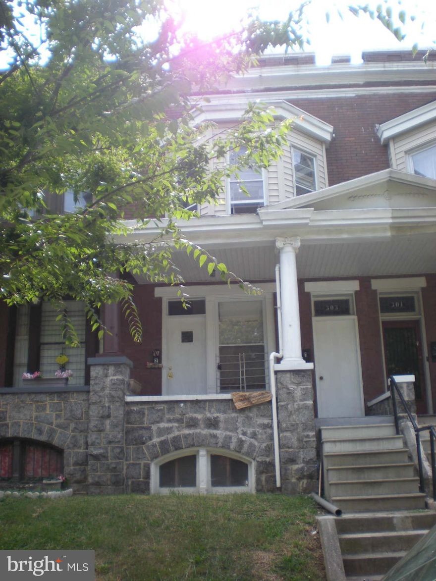 Great location with all the conveniences of transportation, shopping, Union Memorial hospital and John Hopkins Univ all in walking distance. Apt is a 2 bedroom with 1 bath on 1st floor with private entrance, updated kitchen, hardwood floors throughout, front and rear door and so much more. Apartment is available immediately. Please call today to schedule a viewing.