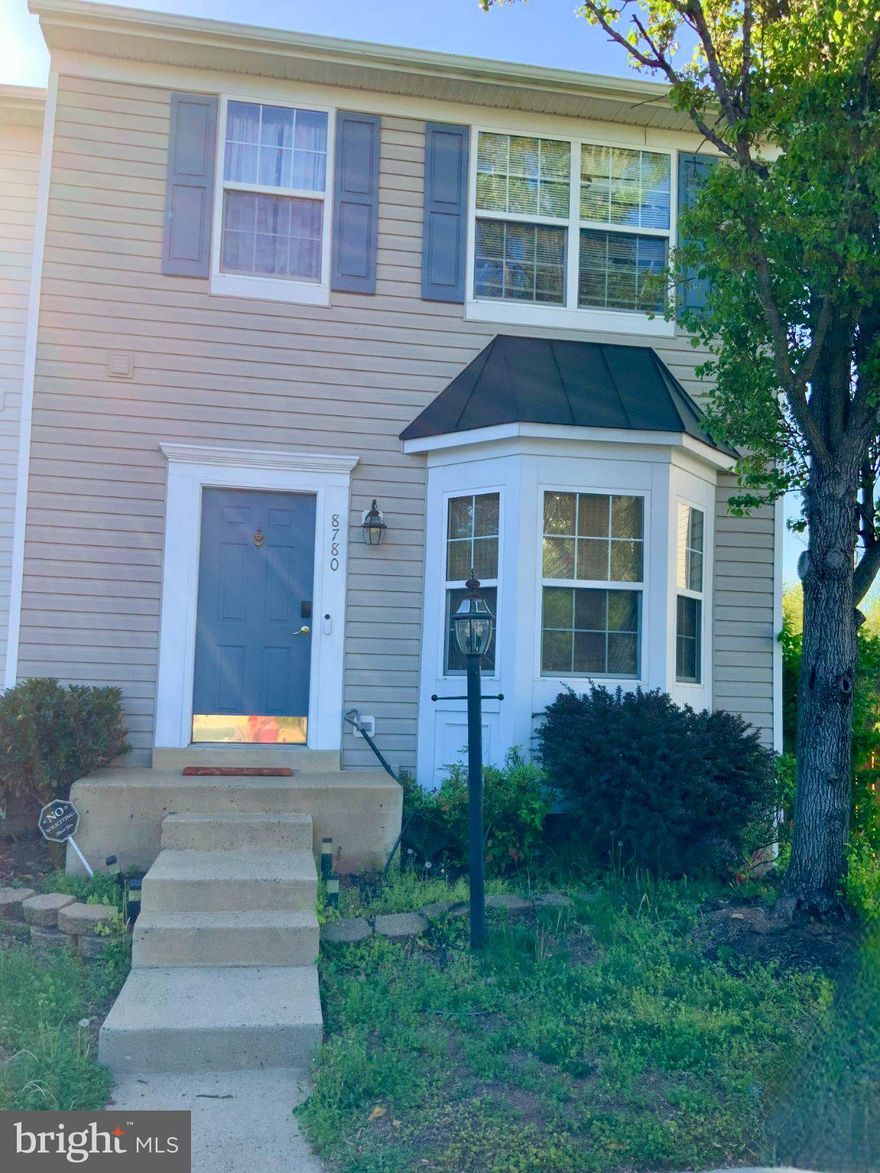 GREAT PRICE.. PRICED TO SELL UNDER MARKET VALUE.. GREAT FOR INVESTORS OR SOMEONE WILLING TO MAKE THIER OWN !! 3 level END UNIT Townhome in sought after Sheffield Manor backing to common grounds. This 3 bedroom, 3 1/2 bath home also has a rare 3 level bump-out and a bay window in dining room!! Walk out basement to fenced in rear yard with gas fireplace. Newer HVAC unit with electronic air filter (10/23), Water Heater (2017), Appliances are Newer, Roof in the last 10 years and some windows replaced. Vaulted ceiling in Master. Master Bath w/shower & soaking tub! 9+ ft. ceilings on main level. This home needs some cosmetic tlc to include new flooring (currently carpet), painting and repair fence. Here is your chance to make this home your own, solid bones with a great layout and location. Priced way under market value due to repairs needed, sold as-is.