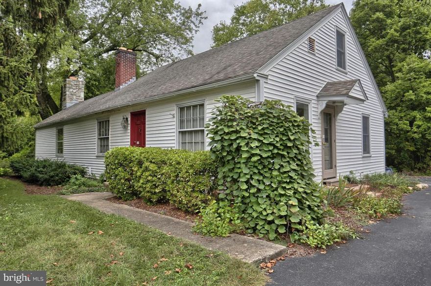 3 bedroom cape cod home in Manheim Township.  Hardwood floors, eat in kitchen, fireplace and built in shelves in family room and 2nd fireplace in living room. Plenty of room for storage with large closets and basement. Rear patio with gas hook up leads to streamed lined backyard. Convenient location.