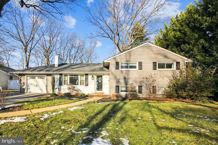 Sought-after Severna Park location is convenient to local shops and restaurants, B&A Trail, and schools. Stunning renovations of classic 1960s-style home features an open kitchen with fresh white cabinets, farm sink, gorgeous quartz countertops and stainless appliances.  Sliding door off of dining area overlooks back patio, ideal for outdoor entertaining! Bright light floods into the spacious living room to showcase the gleaming wood floors.  Three generous-sized bedrooms and two baths are featured on the upper level. New primary bath with frameless glass shower added in 2018. Lower level offers additional space for office, media, or playroom. Laundry room and powder room added to lower level in 2022. Large flat fenced-in back yard offers tons of space for large gatherings and play areas. Updated landscaping and new driveway create curb appeal. Enjoy the proximity to local restaurants, shopping, and seasonal farmers market. Have a front-row seat for the annual July 4 parade! Quick access to major arteries for commuters. Windows (2017), Architectural Roof (2018), Hot Water Heater (2018) Heat Exchange in Furnace (2023), Outdoor Shed (2023), Garage Door (2018)    OPEN HOUSE SUNDAY 1:00-3:00