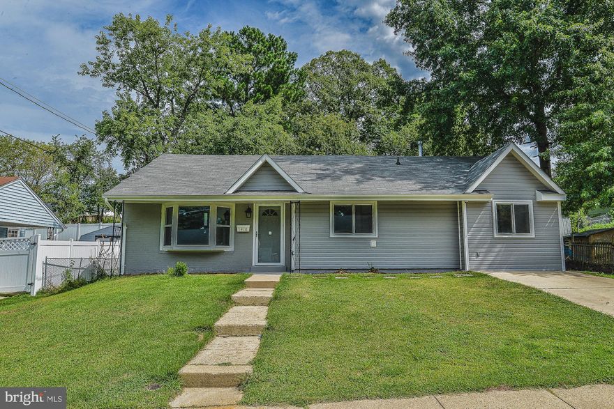 Beautiful home in the heart of Oxon Hill in a friendly neighborhood. Completely remodeled and ready to be owned. This is an impeccable  four bedroom, two full bathroom unit that its completely renovated. Energy save windows SS Appliances, Luxurious bathrooms, new carpet in bedrooms and beautiful wood floor in all common areas. Big and nice backyard with a cookout area. Lots of natural light and freshly painted. Don't miss the opportunity to see it yourself!!