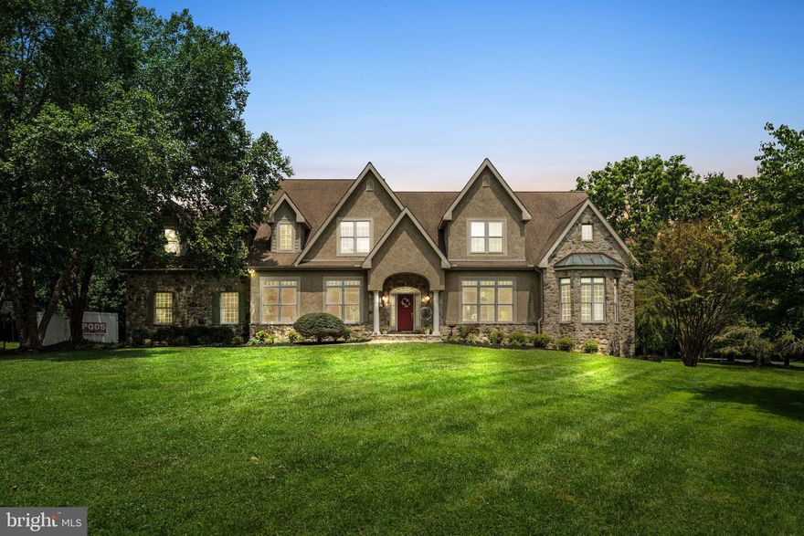 Welcome to 381 Ring Rd, located in one of the most desirable cul-de-sac communities in the area and in the Award-Winning Unionville-Chadds Ford School District. This house provides over 7,000 square feet of finished living space, as well as an Owner's Suite on each floor, all on a little over 2 acres of flat land. This home seamlessly blends classic architectural charm with contemporary comforts, creating an inviting atmosphere that feels like a true sanctuary. Step inside to discover a thoughtfully designed interior that boasts five spacious bedrooms and four and a half bathrooms, ensuring ample space for relaxation and privacy. The heart of the home is the gourmet kitchen, a culinary enthusiast's dream, featuring high-end stainless-steel appliances, including a built-in microwave and gas range, complemented by sleek cabinetry and generous counter space. The breakfast area invites casual dining, while the formal dining area sets the stage for memorable gatherings. Natural light pours into the living spaces, accentuated by recessed lighting and beautiful wood floors that add warmth and sophistication. Cozy up by one of the two fireplaces in the Family Room with Vaulted Ceilings or the Formal Living Room creating the perfect ambiance for intimate evenings or festive celebrations. The luxurious new Owner Suite Bathroom was just renovated this year and includes a Quartz Countertop and features a walk-in shower, heated floors, and a soaking tub that promises relaxation after a long day. The partially finished walkout basement offers additional living space, perfect for a home theater, gym, or play area, while large windows provide a seamless connection to the outdoors. The expansive deck extends your living space outside, ideal for entertaining or simply enjoying the serene surroundings. With a side-entry attached garage that accommodates three vehicles and a paved driveway, convenience is at your fingertips. This property is not just a home; it's a lifestyle. Experience the tranquility of country living while just a short drive from Restaurants and Shopping. This residence is a rare find, offering a harmonious blend of luxury, comfort, and space. Embrace the opportunity to make this stunning property your own and enjoy the exclusive lifestyle it provides.