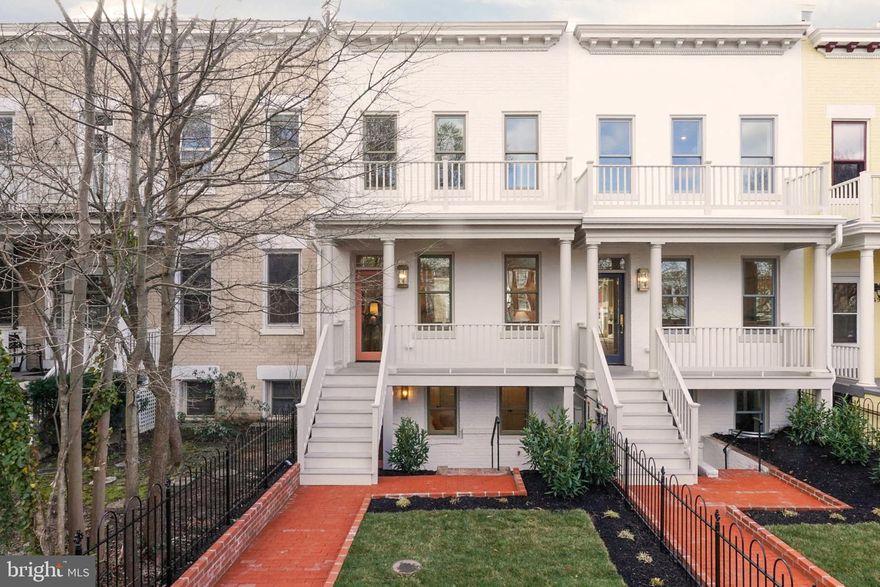 With an unparalleled location that situates you between the bustling energy of the Navy Yard and the Capitol Complex we offer you a front row seat to the heartbeat of Capitol Hill at 153 North Caroline Avenue. Built by Summit Homes on one of the most prestigious avenues of the Hill from here you can just as easily walk to the Nationals Opening Day game as to Eastern Market or nearby Whole Foods. While you can see Providence Park and Brent Elementary School from the front yard it's just a short jog to the National Mall, Garfield Park and One Life Fitness. The design of the home offers the flexibility to rent the lower floor (complete with COO) as a separate unit or keep it with the main house as home office, guest quarters, or command central for March Madness. Each floor of the home, from the lower level to the roof deck is designed to optimize natural light, elevate the aesthetic and refresh the imagination.