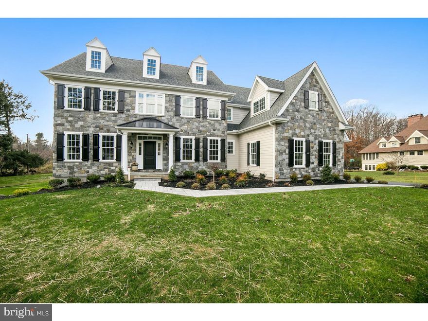 This New Construction Home in the award-winning T/E school district this elegant home is ready for your family to move into.  Everything is included in this magnificent new home by Vintage Homes.  In a quiet neighborhood, this one-acre lot backs up to a wooded area of the Main Line Y.  It is located just 3/4 of a mile from the Daylesford train station and 8 miles from Wegmans in King of Prussia.  The foyer of this traditional center hall colonial welcomes you with 10' first floor ceilings, Vintage custom wainscotting and 2 piece chair rail in the foyer, dining room and main stairway.  The gourmet kitchen includes granite countertops, GE Monogram stainless steel appliances including a 6 burner gas cooktop w/ stainless steel hood, a double oven, 36" refrigerator and a Sharp microwave drawer in the island.  A butler's pantry and two separate kitchen pantry areas provide plenty of storage space.  The flowing, open floor plan connects the kitchen, morning room, and family room.  The family room includes a gas fireplace with marble surround and a 12' 6" high cathedral ceiling.  Triple height windows in the family room provide a great view of the wooded back.  The first floor is completed by a study with gas fireplace, two powder rooms, a generous mudroom and a back staircase.  Your master suite includes a spacious master bedroom with a tray ceiling.  His and Hers dressing areas are connected and there is an additional walk-in closet.  The master bath includes matching vanities, a 6' freestanding tub, and a large corner shower all with chrome fixtures.  Jack and Jill bathrooms serve the 4 additional generously sized bedrooms which all have walk in closets.  The laundry room is conveniently located on the second level.  On the finished lower level windows provide plenty of natural light in the gaming and TV areas.  There is a separate exercise room.  A fourth full bathroom with shower is located on the lower level.  Site finished hardwood floors, Viwinco windows, 2 piece crown molding, Hardie Plank fiber cement siding, GE Monogram appliances, high efficiency gas heat, and many other features speak to the elegance and quality going into this Main Line Home.  Three car garage.  Photos are not of this house but of similar quality home built by this builder.  A wonderful opportunity to enjoy an elegant home in a quiet neighborhood without the hassle of HOA contributions.  Taxes shown are for previous home, will be reassessed.   Rear yard still to be raked and seeded.