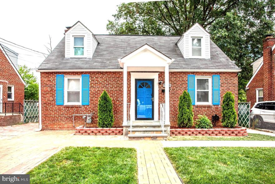 Look no further than this beautiful single-family house with tons of updates including a quartz countertop, stainless steel appliances, a spacious backyard patio that is perfect for relaxing and entertaining, restored hardwood floor in the main level, fully finished basement, partially renovated bathrooms with new vanities, freshly painted, and recessed lights. Great location!  Close to major commuter routes, shopping, dining, and more...