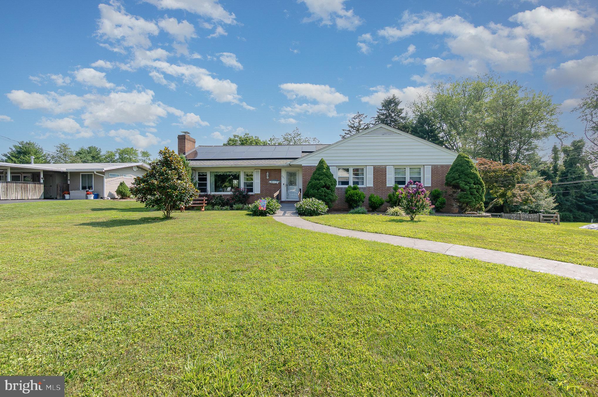 This beautifully refreshed 4-bedroom, 2.5-bath brick rancher offers the perfect blend of charm, space, and unbeatable location. Nestled on a .68-acre lot backing to Rockfield Manor, this home is a rare gem with a fully fenced backyard, in-ground saltwater pool, and a screened-in porch ideal for relaxing or entertaining.
Step inside to find hardwood floors, new carpet in the bedrooms, and a bright, spacious layout. The kitchen and living areas provide plenty of room to spread out, while the 2-car garage and ample storage make everyday living easy. Solar panels help offset utility costs, providing long-term savings and energy efficiency.
Located just a short walk to downtown shops, dining, and events, this is a dream spot for parade lovers—a front-row seat for Bel Air’s 4th of July and Christmas parades! Don’t miss your chance to own a private oasis in the heart of town.
Please note - The solar panels are owned but still carry a balance. The seller is willing to pay off a portion, however the remainder of the balance is negotiable based on contract terms. With the potential of 3 sources of income to offset the cost of the solar panels - $9 monthly BGE bill, payment from energy production from BGE, and Maryland credits (buyer to verify) - the panels will pay for themselves with a few years leaving the home with free electric! Please contact the listing agent for more information!