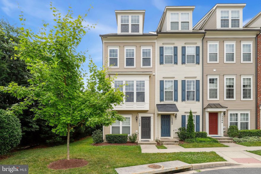 Welcome to 13200 Orsay St in beautiful Clarksburg.  This stunning end unit condo features 4 stories with over 1900 finished sq feet of living space.  The main level features a huge upgraded kitchen with an oversized granite island, eat-in area, formal dining area, large family room, half bathroom and a deck.  Large windows on multiple sides provide lots of natural light while still maintaining privacy.  The next level up features the owner's suite with en-suite bathroom.  Another bedroom, laundry room and another full bathroom round out this floor.  The top level has a large bedroom with en-suite bathroom.  The entry level of the home is where the garage is.  An oversized garage gives ample room for storage while still allowing for your vehicle to be out of the elements.  Gallery Park is the perfect neighborhood.  Close to major commuter routes, shopping, dining, schools and many local and state parks.  Don't miss your chance to see this home.  Come see it today.