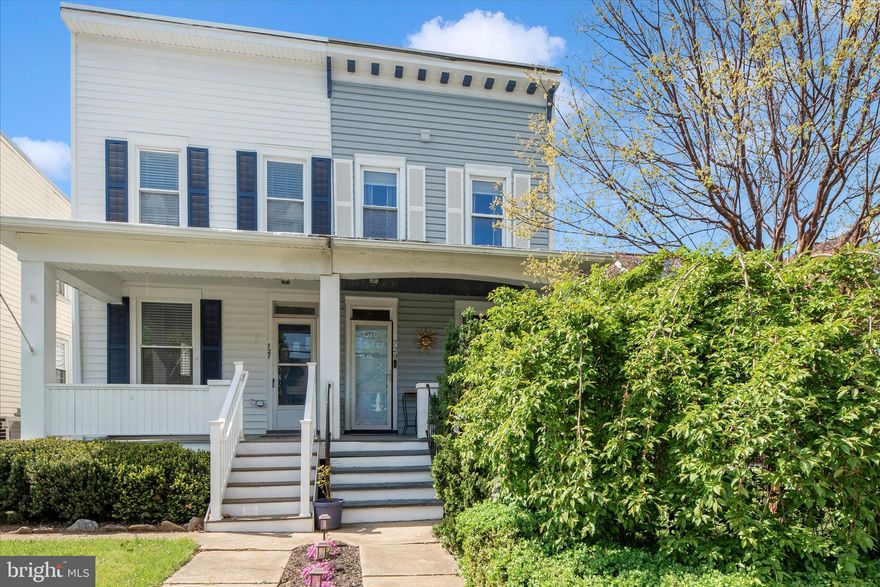 Enjoy the best of downtown living in Frederick—just moments from the vibrant shops, dining, and attractions the city is known for. This charming home welcomes you with a cozy front porch and opens to beautifully refinished hardwood floors and sun-filled living spaces.

The main level features a spacious living and dining area, perfect for entertaining, along with a newly updated kitchen offering serene backyard views and a stylish powder room. Upstairs, you’ll find three comfortable bedrooms with warm wood flooring, an updated full bath, and a convenient laundry nook. The rear bedroom is a standout, complete with a brand-new private balcony overlooking the tranquil yard.

The finished lower level adds flexibility with a recreation or bonus room, kitchenette, full bath, laundry area, generous storage, and walk-out access—ideal for guests, hobbies, or extended living.

Outside, the backyard serves as your own private retreat, featuring a charming walkway lined with numerous trees and shrubs that provide vibrant color throughout much of the year. The path leads to a private parking pad large enough for two vehicles.

This well-maintained home has seen many upgrades and updates and is being sold as-is. Enjoy the convenience of being by shopping, restaurants, Baker Park, and Frederick Health.

Don’t miss this opportunity—schedule your showing today!