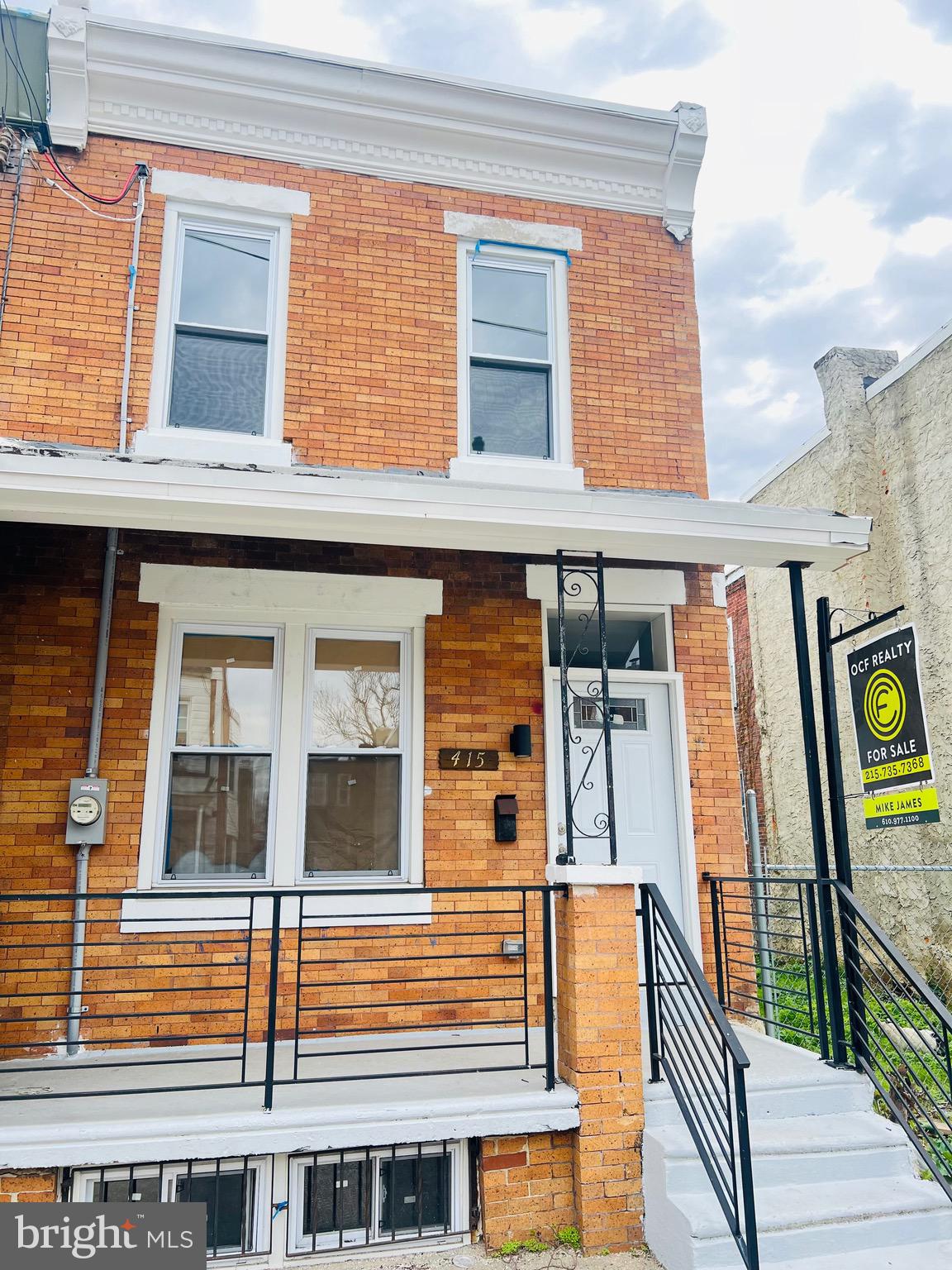 COMING SOON!
Welcome to 415 N 59th Street, a beautifully renovated interior row home in the heart of Overbrook, West Philadelphia. This move-in ready gem blends classic charm with modern updates, offering 3 spacious bedrooms, 1.5 bathrooms, and 1,164 square feet of thoughtfully designed living space. Step inside to discover an open floor plan adorned with gleaming hardwood floors and abundant natural light. The kitchen features soft-close white shaker cabinets, sleek Corian countertops, and updated lighting throughout—perfect for both everyday living and entertaining.
Enjoy the convenience of a main-level half bath, a generously sized backyard ideal for relaxing or entertaining, and an oversized upstairs bathroom. The full unfinished basement provides ample storage and endless possibilities. Major upgrades include a brand-new roof, electrical system, plumbing, and central air—all ensuring peace of mind for years to come.
Located near parks, transit, and shopping, and eligible for FHA, VA, and conventional financing, this property is a fantastic opportunity for first-time buyers or investors alike. Don’t miss your chance to own a stylish and solidly built home in one of Philadelphia’s classic neighborhoods. This home is eligible for upto 30k in Grant Funds. Ask me how!