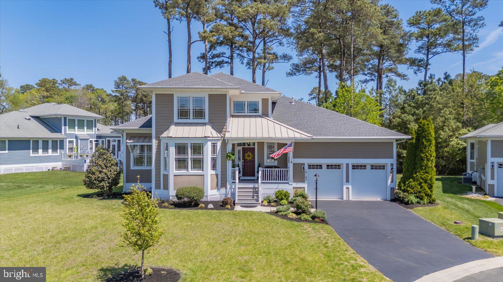 OVER $30K in upgrades!! Look no further, as your dream home has arrived! ​​In addition to being sold mostly-furnished, this home has been enhanced throughout, including a 30-year roof in 2023 with a transferrable warranty, HVAC - both inside and out (replaced in 2023), and water heater in 2024. The driveway was just resealed in 2025, new washing machine in 2024, LED lighting throughout, and MORE—offering peace of mind and modern comfort.
Experience the best of coastal living in this beautifully-maintained 4-bedroom, 3.5-bath home, in the sought-after resort community of Glen Riddle. Just 10 miles from Assateague and 5 miles from the Ocean City Inlet, its central location offers convenience, charm, and the ultimate beach​-lifestyle.
Step inside to an open floor​-plan​, featuring a spacious living room with ​stately cathedral​-ceilings, perfect for entertaining or relaxing with family. The large kitchen includes a bar area for casual dining as well as a separate dining area for ​holidays and gatherings. With ​TWO primary suites—one downstairs and one upstairs— ​in-laws or guests will enjoy comfort and privacy. ​Moreover, having an ensuite on the main floor allows for convenience for owners or guests.
Located in a bike-friendly community, Glen Riddle ​boasts world-class amenities​, including two championship golf courses, ​a large swimming pool, fitness center, club house, tennis courts, marina, and the renowned Ruth’s Chris Steak House—​all within the gates!
Whether you're looking for a permanent residence, vacation getaway, or investment opportunity, this home ​is second-to-none. ​Savor the coastal lifestyle in a vibrant community just minutes from beaches, shopping, dining, and entertainment.​ Take advantage of this fantastic opportunity while you can!