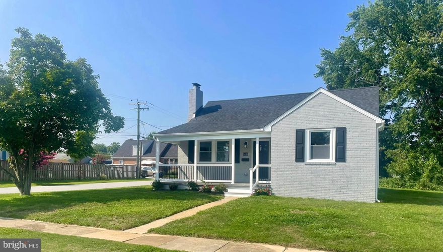 Beautiful brand new renovation.  This home is not your average cosmetic re-do;  it was taken down to the studs and has an all new electrical system (wiring and fixtures), all new plumbing (pipes and fixtures), and a new heating and cooling system (including new ducts).  All that and new windows, kitchen and baths (three FULL baths), paint, trim, flooring, doors, and hardware.  And the cosmetics are there as well:  quartz kitchen countertops and a beautiful tile backsplash, stainless steel appliances, gorgeous crystal electric fireplace with heat, ceramic tile tub and shower surrounds, and brushed nickel hardware and fixtures throughout.  Large utility/ laundry room with new washer and dryer.  This is truly a turn- key home.  And two large outdoor sitting areas,  two car off-street parking pad, corner lot, and a water privileged neighborhood with marina and boat ramp. Free one year warranty in addition to all the manufacturers warranties.  Easy commute to Baltimore and close to major highways and shopping.  Come see this beautiful home before it sells - you won’t be disappointed!