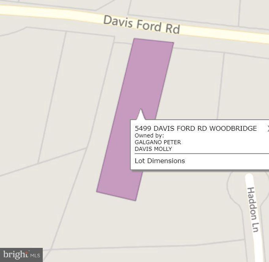 Ready to build? 100+ feet of road frontage. Exactly one acre on Davis Ford Road. 4 bdr conventional perc done. House plans for 4 bedroom colonial available. No RPA on property. Some studies done but need updating. PFD completed and approved by County. Check document section to get information. Seller very helpful if you have specific questions. Sewer right in front of property now.