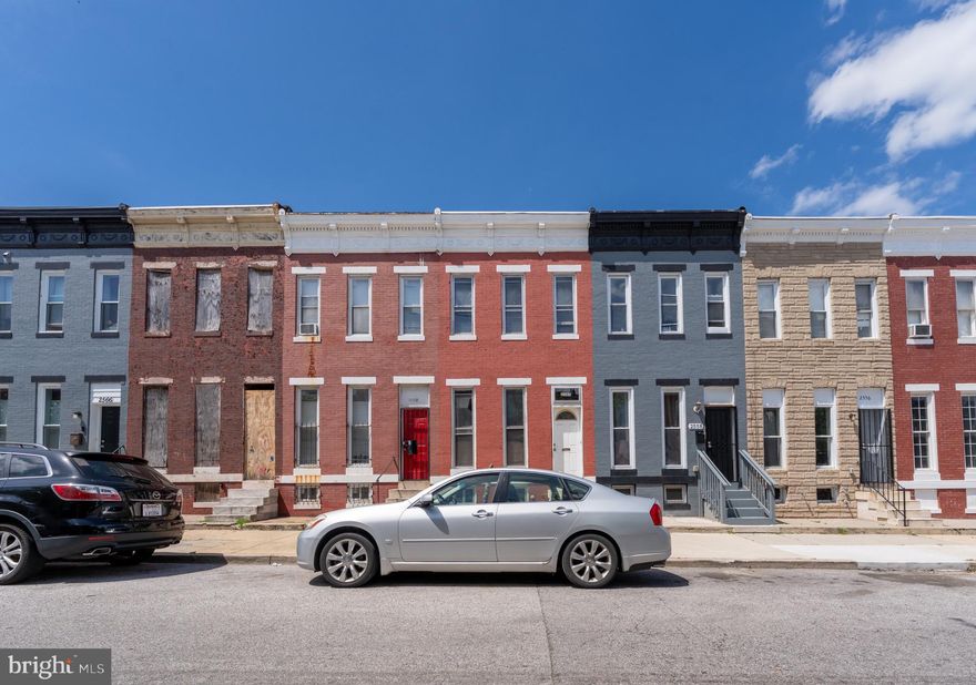 Welcome to 2560 W Fairmount Ave, a charming townhouse located in the historic city of Baltimore, MD. This beautiful home was built in 1915 and boasts a timeless design that blends seamlessly with modern conveniences. As you step inside, you are greeted by a warm and inviting atmosphere that is sure to make you feel right at home. The main level features a spacious living room, perfect for entertaining guests or relaxing with loved ones. The large windows allow plenty of natural light to flow in, creating a bright and airy space.The adjacent kitchen is a chef's dream, with ample counter space, modern appliances, and plenty of storage for all your culinary needs. Whether you're hosting a dinner party or enjoying a quiet meal at home, this kitchen has everything you need to whip up delicious dishes.Upstairs, you will find the cozy bedroom, complete with plush carpeting and a generous closet. The neutral color palette creates a serene environment that promotes rest and relaxation. The full bathroom is conveniently located nearby, featuring a bathtub/shower combo and a sleek vanity. This townhouse also offers a basement with additional storage space and a laundry area, making chores a breeze. The outdoor area is perfect for enjoying the fresh air and soaking up the sunshine. Whether you're sipping your morning coffee on the front porch or hosting a BBQ in the backyard, this home has it all. Located in a vibrant neighborhood, this property is just minutes away from shopping, dining, and entertainment options. Explore the nearby parks, museums, and attractions, or take a stroll through the charming streets lined with historic homes. With a finished area of 1,204 sq.ft. spread across two stories, this townhouse offers plenty of space to live, work, and play. The lot size provides ample room for outdoor activities and gardening, allowing you to create your own oasis in the heart of the city. Don't miss the opportunity to make this delightful townhouse your own. Schedule a showing today and experience the charm and character of 2560 W Fairmount Ave in person. Welcome home!.
