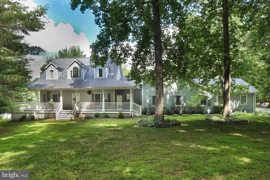 Welcome to 9836 Watkins Road! This incredible, newly renovated home situated on a 4-acre lot is move-in ready and checks all the boxes on your wish list: Main level living, heated, in-ground pool, updated gourmet kitchen and recently constructed pole barn are just the beginning. The charming, wrap around front porch draws in. Once inside, the refinished red oak floors and high ceilings create a warm and cozy atmosphere. The open concept living room and dining room flow perfectly into the eat-in gourmet kitchen featuring a giant island, quartz countertops, stainless steel appliances and a drawer microwave--everything a chef could want! The roomy main level primary suite includes a full bath, an amazing, custom walk-in closet, and a sliding glass door leading to one of the many decks. Two additional spacious bedrooms on this level share a hall bath. Also found on the main level are the powder room, laundry room/mudroom, a huge exercise room and a dedicated office with French doors. On the lower level, you’ll find a fantastic recreation room with everything you need for entertaining all your family and friends. The built in bar and retro beverage fridge get the party started! Have some fun with the media screen and pool table—both can convey. Then walk out to the backyard and enjoy the heated in-ground pool, multi-level decks and screened in porch. Also on the lower level is another full bath—great for that post-swimming shower—and a separate accessory apartment with one bedroom, another full bath and kitchen. It’s perfect for college students, in-laws or could be an income producing rental. (Previous tenant paid $1,450/month). No HOA here so bring your RV’s, boats and chickens! The lot backs to woods for a peaceful and private setting. Some of the many updates and improvements include pool overhaul (brand new tile, granite, coping and caulk--July 2023) and pool heater (2022), renovated kitchen (2023), newly constructed pole barn with insulation, power, and automatic garage door (2023), new A/C unit (2022), custom walk-in closet in primary suite (2022), and roof (2019). Clearly, this is a turnkey, move in ready home. Just schedule the movers and enjoy! This area offers a friendly community, top rated schools, hiking and biking trails at nearby Magruder Branch Trail, plus local favorites Doc Water’s Cidery, Butler's Orchard Farm Market, and Jimmie Cone! Shopping, restaurants, and retail stores are nearby in Damascus, Mount Airy and Clarksburg Outlets. This one won’t last long! Make your showing appointment today!