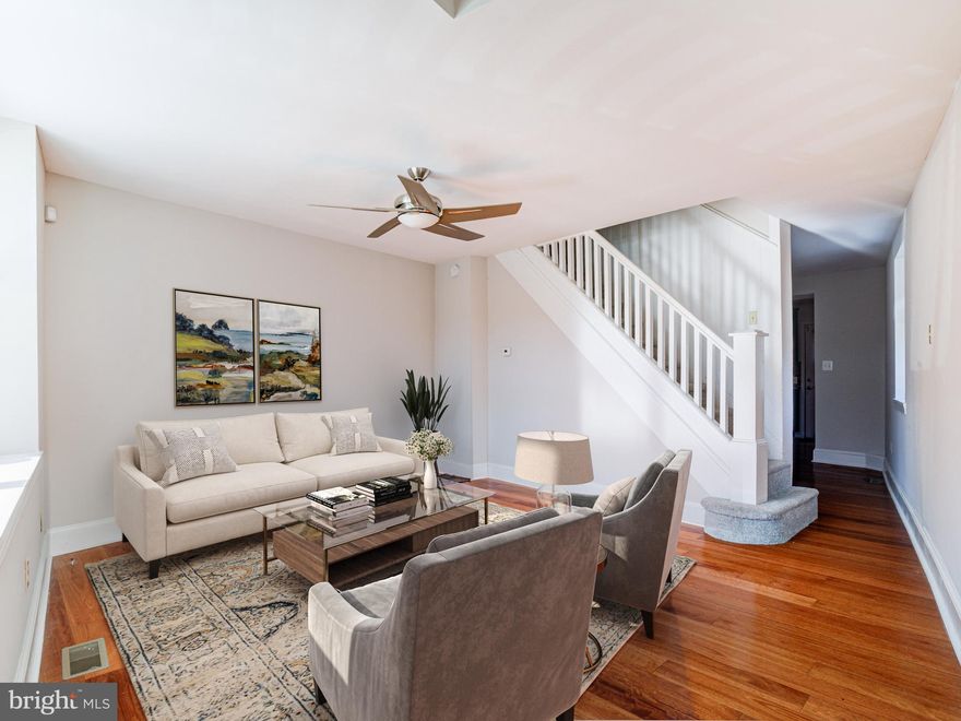 Location location location in the one and only Northern Liberties. Ideal 3-story home with 2,000 plus square feet, 4 bedrooms, 2 baths, nice yard at the corner of the block close to walking proximity to not only all the amazing restaurants and cafes in Northern Liberties but the same distance to all the hot spots in Fishtown and South Kensington! Corner row steps from neighborhood Park with basketball court as well as dog park a few steps away towards the Piazza. Street parking is convenient on this block both with its location for and permit parking for  residents! Enter into the modern and expansive first floor with hardwood flooring throughout - massive living room with tons of natural light that flows into the culinary kitchen consisting of incredible counter space (granite countertops) and stainless steel appliances. First floor leads to outdoor space convenient for BBQ and/or pets. 2nd floor has 2 large bedrooms with ample closet space and a full bath. The 3rd floor has a similar layout with 2 large bedrooms and a full bath. Baths have been updated and brand new carpet was just installed on these floors. This layout makes it ideal for either a roommate or guests or even a home office with all the space. Finished basement also provides additional square footage with 2 rooms, great for studio, exercise or additional entertainment space. Plenty of room for storage and laundry is in the basement as well.  Property is vacant and easy to show! Make your appointment today !!!! Requirements: Applicants to make 3x the monthly rent in verifiable net income, credit history to be considered, no evictions within the past 4 years, and must have a verifiable rental history with on-time rental payments