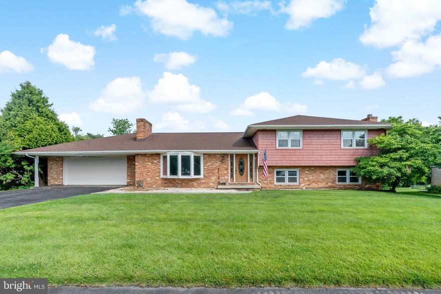 Welcome to your dream home! This charming 4 level split-level residence, offers a perfect blend of comfort and style with ample room for a large family if needed. With 4 spacious bedrooms and 3 Full bathrooms, this home is designed for modern living. Step inside to discover a warm and inviting interior featuring beautiful wood floors and Fireplaces that add character throughout. The combination of upgraded kitchen and dining area is perfect for entertaining, complete with upgraded granite countertops and stainless appliances, including a self-cleaning oven, refrigerator, microwave and dishwasher. Cozy up by one of the two fireplaces, creating a perfect ambiance for relaxation. The fully finished basement provides additional living space, while the lower floor adds a huge Family Room with dry bar and pool table that convey. Outside, enjoy the expansive 0.45-acre lot with beautifully landscaped front and rear yards. Relax on the huge deck perfect for outdoor entertaining, or simply enjoy the peaceful surroundings. The attached two car garage offers easy access and ample parking. Don’t miss this opportunity to make this delightful property your own!