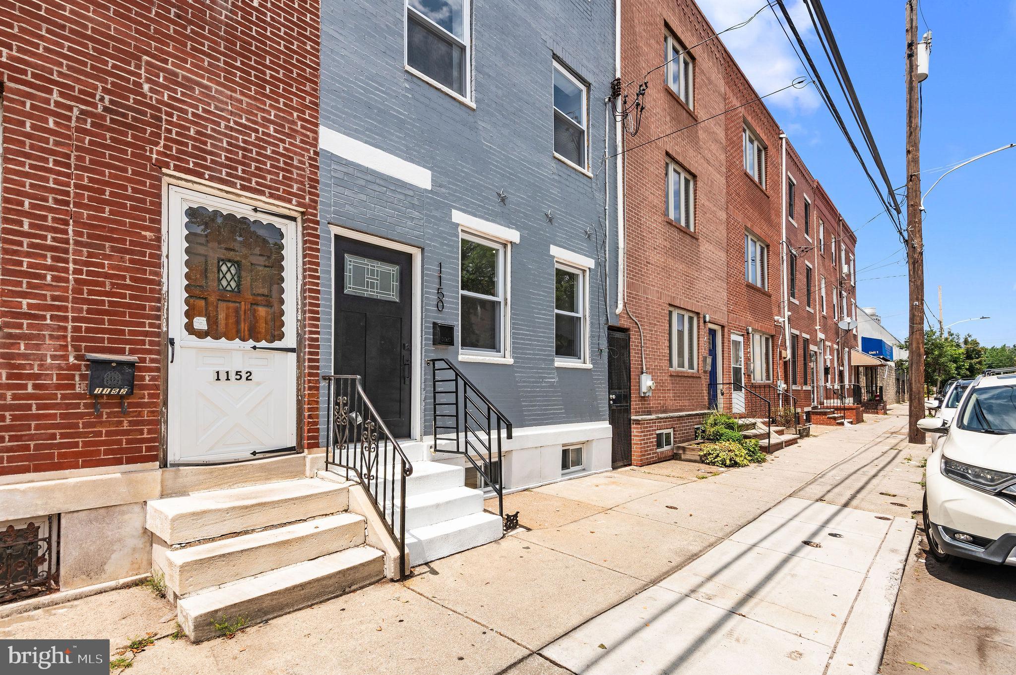 Welcome to 1150 S 6th St –This beautifully renovated three-story home offers over 1,800 square feet of stylish and comfortable living space, featuring 4 bedrooms and 2.5 bathrooms. As you step inside, you're welcomed by a bright and open concept layout, seamlessly connecting the cozy living and dining areas—perfect for relaxing or entertaining. The fully upgraded kitchen is a standout, showcasing white shaker cabinets, quartz countertops, a stunning backsplash, and matching stainless steel appliances. An elegant light fixture adds a sophisticated touch, while the window above the sink provides a lovely view of the backyard. Step outside from the kitchen to a generously sized backyard, ideal for entertaining, grilling, or simply unwinding. There’s plenty of space to set up patio furniture and enjoy the outdoors. A convenient half bath completes the first floor. Upstairs on the second floor, you'll find three spacious bedrooms with ample closet space and a beautifully updated full bathroom. The third floor is dedicated to the luxurious primary suite, featuring an accent wall, a private en-suite bathroom, and plenty of space to unwind. The master bathroom includes a double vanity with LED mirror, a bathtub, and a stand-up shower, offering a spa-like experience at home. Located just a short distance from the vibrant Italian Market, local markets, coffee shops, restaurants, small businesses, playgrounds, and schools, this home offers the perfect blend of neighborhood charm and city convenience.
This thoughtfully renovated home combines modern upgrades with functional design—ready for you to move in and make it your own,