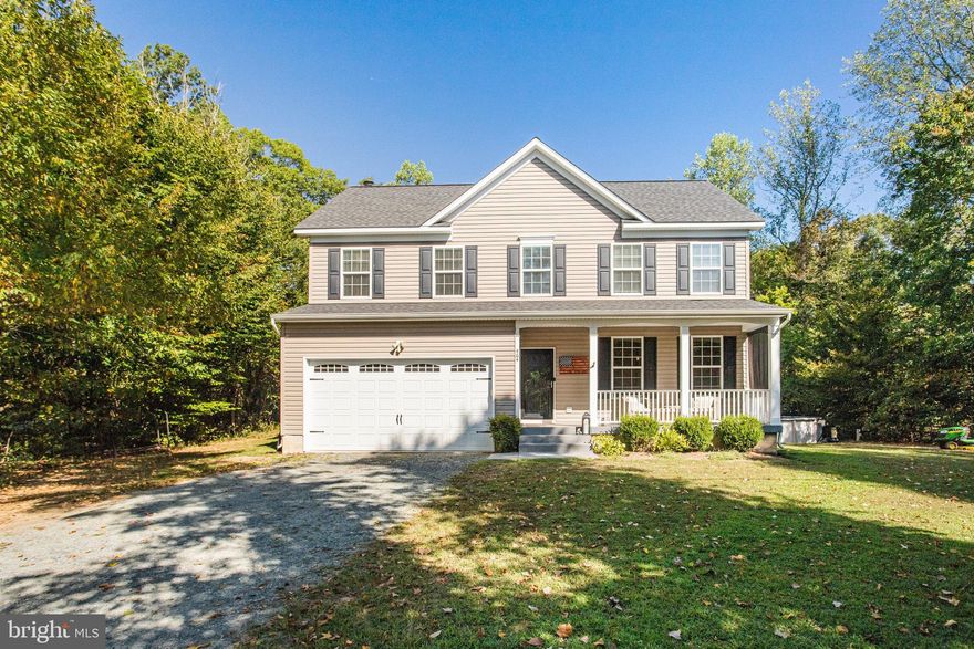 🎄 Unwrap Your Dream Home for the Holidays! 🎁
✨ Your Private Retreat Awaits – Move-In Ready & Fully Inspected! ✨

Celebrate the season in style with this absolutely beautiful 4-bedroom colonial, perfectly situated on nearly 1.4 acres of privacy, space, and serenity. Offering the charm of new construction without the wait, this home is ready for you to move in and start making memories — just in time for the holidays!

Enjoy peaceful mornings on the charming front porch and cozy afternoons by the sparkling pool. Inside, the chef’s kitchen features granite countertops, brand-new hardwood floors, and an open layout ideal for gatherings and holiday entertaining. Step out onto your new Trex deck overlooking a private backyard oasis — perfect for relaxing or hosting festive get-togethers.

Upstairs, the spacious primary suite and three additional bedrooms provide comfort and flexibility for the whole family. The finished lower level with custom bar and walkout offers the ultimate hangout space for game nights or guests.

✨ All inspections have been completed, giving you added peace of mind and saving you time and money — another reason this home stands out!

📍 Conveniently located near Marine Corps Base Quantico, I-95, Route 1, and major commuter routes to Washington, D.C. and Northern Virginia.

💥 Why wait for new construction? This home offers the upgrades, the space, and the setting — all ready now. Schedule your showing today and be home for the holidays!