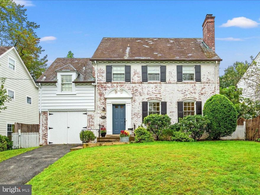 Charming Bethesda Home with Ideal Floor Plan! With over 2,800 square feet of living space, this home offers a main level layout designed for both comfort and connection. The open kitchen flows seamlessly into the dining room, living room, and a spacious family room—an easy setting for both relaxed daily life and hosting friends. Sunlight fills the home, accentuating the hardwood floors throughout. Upstairs, you’ll find four generous bedrooms and two full baths, providing plenty of room for family and guests. The attached garage adds convenience and extra storage, while the home’s curb appeal shines out front. Out back, the lawn is ready to enjoy now with space to expand, garden, or reimagine. In short, this is a home full of character, flexible spaces, and outdoor living—all in a neighborhood that’s as charming as the house itself. Literally down the street from Westbrook Elementary, minutes to Metro, and close to the shops and dining of Spring Valley and the new Westbard Shopping Center. Don’t miss this opportunity at 5011 Baltimore Avenue!