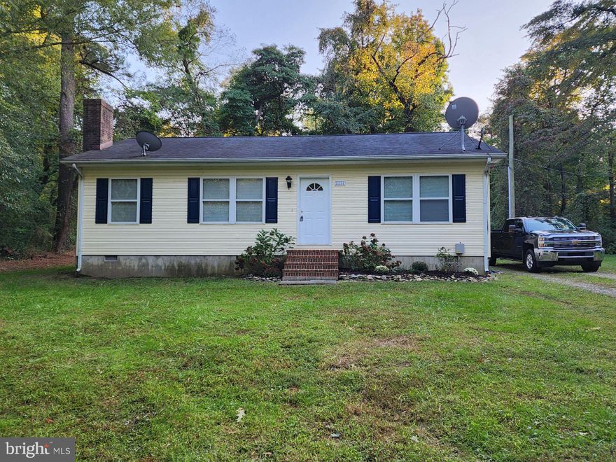 Stop renting- invest in your future! Wonderful opportunity to obtain a well maintained single family home with water/beach/boat ramp access. Locate on off of the main road and surrounded by wooded lots on all but one side. Home is a split bedroom design with 2 full baths. Many updates were done in 2021. Seller is willing to consider settlement assistance with acceptable offer.