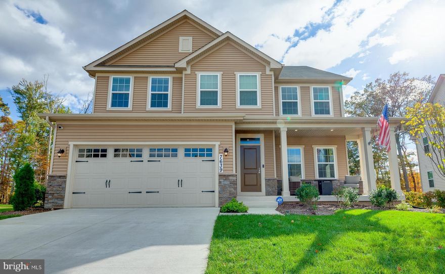 YOU DON’T WANT TO MISS THIS ONE!!!  Move-In Ready meticulously maintained stunning 4/3/1 single family home in the highly sought after & amenity rich neighborhood of Highgrove.  No details left out on this stunning Cul-De-Sac home with everything you could possibly want in 3-full floors of living space with upgraded hardwood floors, a chef’s gourmet kitchen and a 2-car garage complete with workbench and shelving galore.  Your main level boasts a formal living room, spacious dining/family room combination, separate office,  sun filled gourmet eat-in kitchen w/gas stove, wall oven, stainless steel appliances, granite countertops and a large island.  The generous sized family room has a beautiful Gas fireplace with mantel for enjoying cozy nights for all seasons.  The 2nd Floor Primary Suite features a tray ceiling, luxury bath with double vanity, roman shower and 2 oversized walk-in closets.  You will find 3 additional bedrooms and a full bath on the 2nd floor as well as the conveniently located Laundry room.  On the lower level you have a Guest Suite with a full bathroom and a bonus room complete with built-in bar for entertaining.  But this home is not just a pretty face! Alexa enabled for Music, HVAC and Ring Doorbell for those tech aficionados.  Tankless water heater, HVAC UV Installed Lights for air purification, fenced yard backs up to a wooded area and this spacious home is located in a lovely cul-de-sac.  Convenient to Shopping, Restaurants, public transportation, the National Harbor/MGM Casino, Reagan National Airport, downtown DC, Northern Virginia, Major interstates (I-495, I-295) and military installations – dream location for commuters.  All that is missing is your strong offer to call this your new Home!