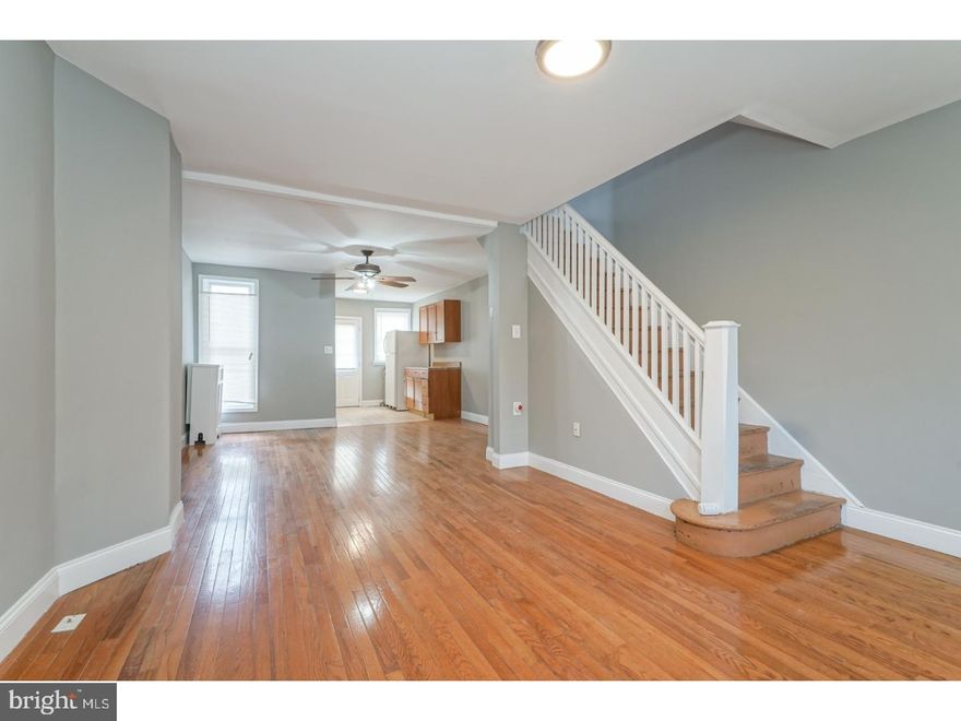 West Mayfair home for sale! Enter into an open concept with hardwood flooring throughout. Walk right in to the living room and formal dining room ready to be furnished and customized to your liking. The quaint, straight thru kitchen allows access right into the large, fenced in back yard. The original hardwood staircase leads you to the second floor of the home. This home has three lovely bedrooms, including the front facing master bedroom. Natural lighting floods each of these rooms, highlighting the hardwood floors and clean paint job. The full bathroom has been polished and modernized for today's homeowners. Their is a half bath in the basement as well. The finished basement has all the extra living space you will need. We welcome your visit!