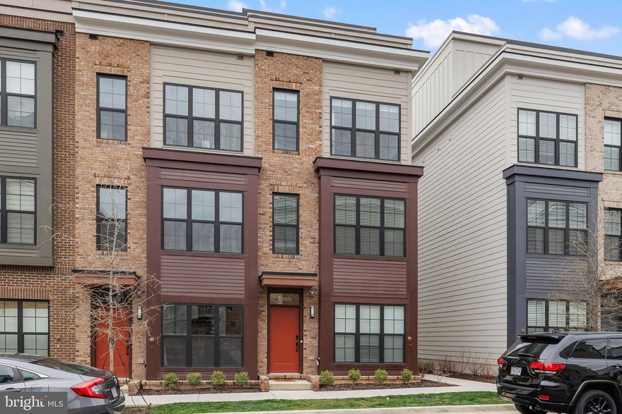 Price Reduced !!!  Welcome to your dream home! This 2023 stunning end unit townhouse offers luxurious living in the heart of Falls Church. The Cessna floorplan boasts 4 levels with 3 bedrooms, 3.5 baths and a 2-car garage. Plenty of space for the whole family.  From the moment you step inside, you will be captivated by the meticulous attention to detail and amazed by the expansive options.  Luxury master suite, loft & terrace with gas Quick-Connect hookup, rear bedroom extension, rear deck with retractable awning rough-in, Luxury Vinyl Plank throughout, frameless shower doors, just to name a few of over $130k in upgrades.

As you enter the main level, you are greeted by an extended kitchen that's perfect for the culinary. enthusiast. Enjoy the beauty of upgraded quartz countertops and appliances, making meal preparation a delight. The spacious layout seamlessly flows into the dining and living areas, creating an ideal space for entertaining guests or enjoying cozy nights in. French doors lead to a private rear deck. The third floor features two generously sized bedrooms, each with its own en-suite bathroom, offering convenience and privacy for all occupants.
The optional loft level boasts a third bedroom with a full bath and access to the rooftop terrace. This exclusive outdoor oasis is ideal for morning coffee or enjoying a glass of wine while taking in panoramic views of the surrounding neighborhood. This home also features custom window blinds throughout, providing both style and functionality. Enjoy the perfect balance of natural light and privacy in every room.

Conveniently located near I-495, I-66, Mosaic District featuring gourmet dining, retails and a movie theater.  Don't miss your chance to experience convenience and luxury.  Schedule your private tour today!