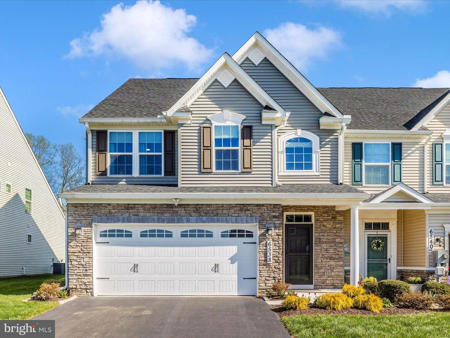 BACK ON THE MARKET!! No fault of the sellers or the Home Inspection.  Welcome to this Stunning Upgraded End Unit Villa located in desirable Ballenger Run Community!!   Exquisite  details meets a thoughtful design to create this main level living space.  Main level Primary Suite is a spacious  retreat with a luxury en suite bath, new carpeting, large walk in  closet  The open concept of main level living is perfect for entertaining, gourmet kitchen featuring upgraded cabinets, stainless steel appliances, new refrigerator, new dishwasher, new flooring.  Dining room flows seamlessly into the great room.  Great room features soaring ceilings, includes a warm gas fireplace with a blower, flanked by windows on either side.  Owners finished and insulated the sun room into an extra room perfect for a office /den.  Separate laundry room conveniently located right off the kitchen.  Upper level boasts an amazing loft area  overlooking the great room, two additional bedrooms with walk in closets share a full bath.  Storage area too!  Enjoy the convenience of lawn care, snow and trash removal. Beautiful level backyard. Walking trails, pool, clubhouse, fitness center, playground.  Sellers have made numerous improvements since moving in. Marble floors in the bathrooms /Insulated, painted, installed new door and added a window in the garage/new carpeting in all bedrooms/oversized gutters and downspouts and so much more!!