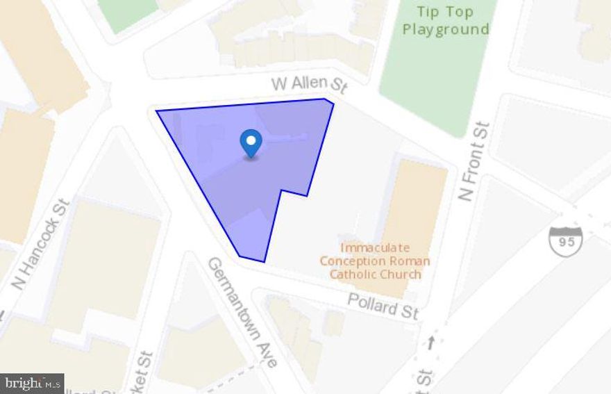 1031 Germantown Ave is currently zoned CMX2  and has a lot size of 29,133 sqft.