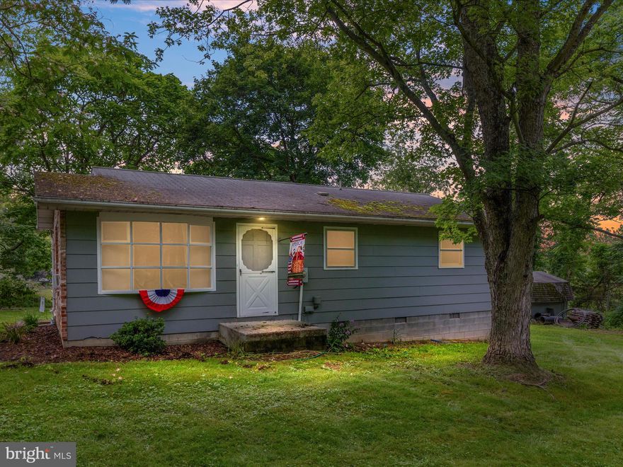 What is there not to love about a home on acreage? This property features right at 1.14+/- acres  with a great home.  Across the back are a few small buildings that could be used for additional storage for a lawnmower or anything of your choosing. Just off the side is a large porch that leads to double doors that take you into the kitchen. There is also access from the front and side that both bring you into the living room. 

The home features two bedrooms and 1 bath with the laundry room sharing space with the bathroom. Don't worry about the space as the bathroom is very large.

A home with this acreage, location and price point does not hit the market very often. Act now before it is too late.