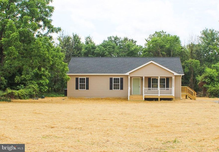 One Level Living - New Construction on 2.244 Acres! ***** 3 Bedroom, 2 Bath with easy maintenance Waterproof Pergo Laminate thru out! ***** Open Floor Plan with Living Room, Dining, and Kitchen Areas-perfect for Entertaining. ***** Kitchen with Granite Counters, Stainless Steel Appliances, Recessed Lighting ***** Master Bedroom w/Ensuite Bath ***** Great Outdoor Space! Relax on the Covered Front porch and enjoy Daily Sunsets or  French Doors walk out to Large Deck backing to Private Woods. ***** Motion Sensor Front Porch and Deck Lighting****Conditioned Crawl Space ***** Wonderful location just off Route 29, Perfect Commuter Route! *****  Schedule your viewing today!