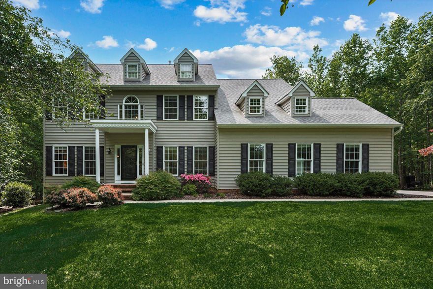 3.9 Acres and pristine park like setting. Huge colonial in the sought after Stafford neighborhood of Magnolia Woods. Very few properties on the market of this size, location and quality! Fully finished walk out basement. Wide open kitchen and living area perfect for hosting get togethers. Scenic views from both the front and back. Large shed to store plenty of equipment. VERY LOW ASSUMABLE VA LOAN INTEREST RATE!