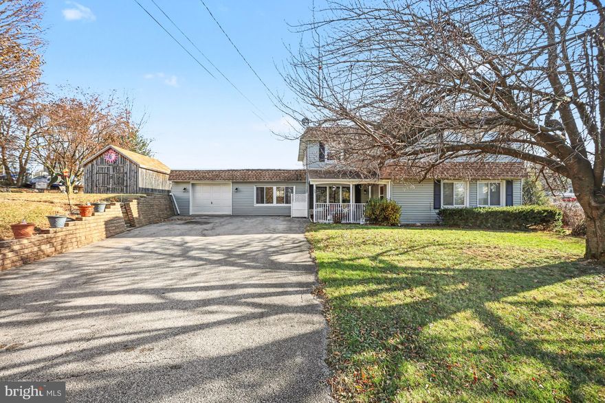 Welcome to this charming 4-bedroom, 2-bath home in the heart of Dallastown, PA—perfectly located within walking distance to Dallastown High School. Offering comfort, convenience, and thoughtful updates, this home is ready for its next chapter.
Step inside to find a first-floor primary suite complete with an attached full bathroom—ideal for easy, main-level living. The home also features an updated tankless hot water heater and a new A/C unit, furnace, roof and siding were all installed in 2019, giving you peace of mind for years to come.
Upstairs, you’ll find three additional bedrooms, including a smaller fourth bedroom that functions perfectly as a home office, nursery, or creative space.
Outside, the property shines with a custom-built, oversized workshop with electric—a dream setup for hobbies, projects, or extra storage. The large driveway and attached garage offer plenty of parking and convenience.
With a fantastic location and a great blend of updates and usability, this Dallastown home is one you won’t want to miss!