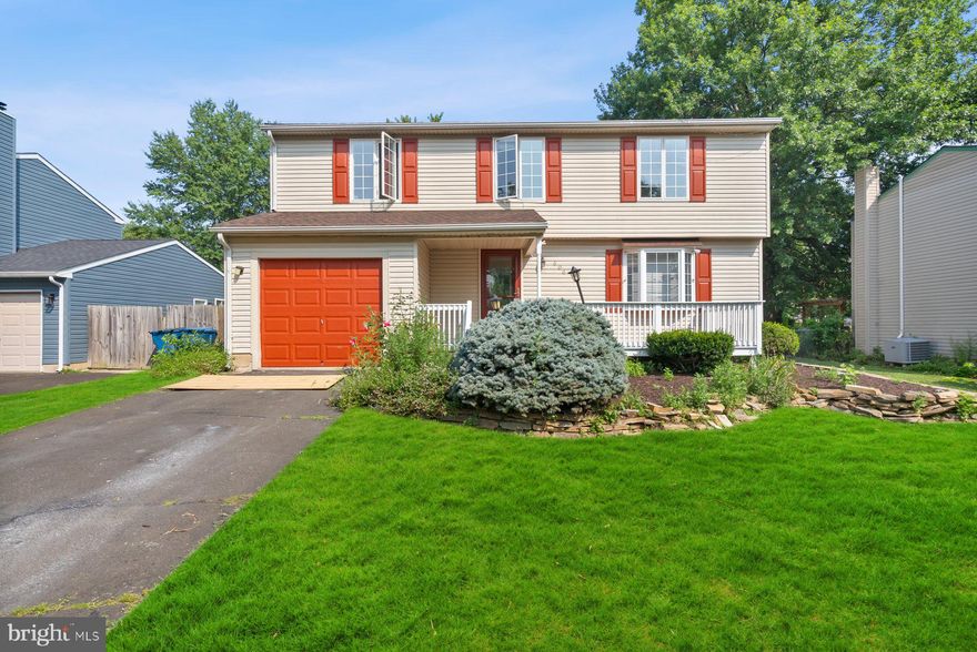 Nestled on a generous lot with a sprawling yard, this spacious colonial offers the perfect blend character and comfort. From the moment you step inside, you’ll be welcomed by gleaming tile and hardwood floors that extend through the entryway, living room, dining room and master bedroom. The family and living room provide inviting spaces to unwind, and the sun-room offers a warm, bright versatile space.  The kitchen is thoughtfully laid out, perfect for everyday meals while the adjacent dining room is ideal for hosting gatherings This home offers not one, but two spacious primary suites—one on the first floor and another upstairs—each with its own full bath, offering privacy and flexibility for multi-generational living or long-term guests. In total, there are five bedrooms, three full baths, and one half bath, giving you plenty of space for everyone.  The full, unfinished basement houses the laundry and offers tons of storage. Step outside to your private backyard escape. A spacious deck overlooks the expansive lawn and a six-person hot tub, perfect for relaxing after a long day. This home checks every box so schedule your private showing today and imagine the possibilities.