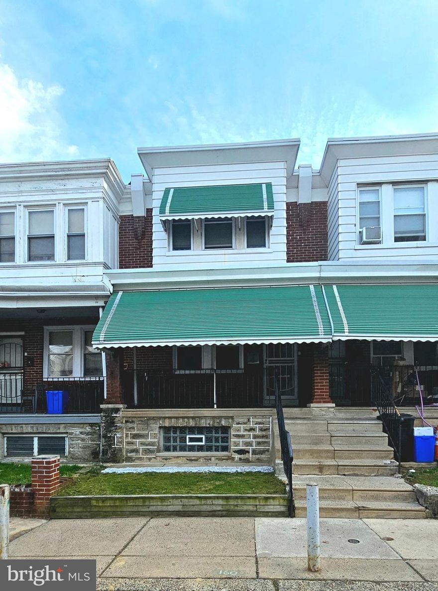 Recently rehabbed and lovingly maintained, this Olney row home is ready to impress from the moment you walk in! Step into the bright and welcoming living room featuring recessed lighting, followed by a separate dining room filled with natural light — perfect for everyday living or hosting guests. The updated kitchen shines with stainless steel appliances, including a 5-burner stove, built-in microwave, dishwasher, and undermount sink, all complemented by gorgeous quartz countertops that add the perfect touch of sparkle. From the kitchen, step out to the fenced backyard with patio, ideal for relaxing, grilling, or entertaining.

Upstairs, you’ll find a modern hall bath with tile flooring and updated lighting, a spacious main bedroom with great closet space, plus two additional nicely sized bedrooms that offer flexibility for sleeping, workspace, or hobbies.

The clean, full walk-out basement features high ceilings, a laundry area, and major system updates including a newer heater, newer water heater, and newer electric panel — giving you peace of mind for years to come.

All of this, plus it's close to a major transportation hub and multiple highways, and even walking distance to a great shopping plaza!
Move right into this worry-free home, which also qualifies for up to $22,000 in closing cost assistance, making homeownership more affordable than you may think!