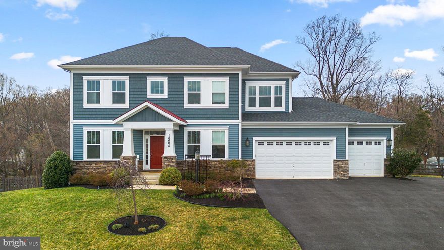 Welcome to 18608 Compher Court, Poolesville, MD—a luxurious and meticulously upgraded home in The Reserve at Brightwell Crossing, built by Kettler Forlines Homes. Designed with care and craftsmanship, this residence offers a blend of modern efficiency, timeless design, and premium features across three spacious levels.

The front yard is a vibrant display of curated landscaping, including roses, azaleas, morning glories, redbuds, maples, tiger lilies, crepe myrtles, and dogwoods. The fully fenced backyard is both beautiful and functional, featuring 4-rail fencing with rabbit-proof screening and three access gates—including direct rear access from Jerusalem Road, ideal for landscaping or garden deliveries. The serene outdoor area includes cherry and tulip poplar trees, hydrangeas, lilacs, a stone patio with shade sails, and underground irrigation and drainage—perfect for relaxing or entertaining.

Inside, a soaring foyer with tile floors opens to an inviting living area with a gas fireplace. The gourmet kitchen is a chef’s dream: a Wolf 48” six-burner gas range with griddle, commercial-grade range hood, Wolf double wall ovens, SubZero 48” refrigerator, Thermador dishwasher, KitchenAid microwave, prep sink with touch faucet, and two 1HP Insinkerator disposals. Custom cabinets, retractable workstations, and a massive granite island provide style and function. Wall-to-wall windows overlook the backyard and the Trex deck with ledger board for optional stairs.

A main-level suite offers privacy and comfort with large windows, a walk-in closet, and a spa-style ensuite with soaking tub, dual shower heads, and double vanity. A mudroom with built-ins leads to the oversized garage.

Upstairs, the spacious primary suite features eucalyptus flooring, a sitting area, two walk-in closets, and a luxurious bath with quartz countertops, soaking tub, and a dual-head shower. Three more bedrooms, two full baths, and a laundry room complete this level. One bedroom—currently used as an office—was customized with double windows and transoms. A second HVAC unit with a 5" box filter enhances air quality.

The walk-out lower level offers exceptional versatility with a high-ceilinged rec room pre-wired for a projector, a bonus room with daylight windows, a workshop, office, and storage areas with built-in shelving. A full bathroom, laundry hookup, and direct backyard access complete this space.

Post-move upgrades include a whole-house water softener and filtration system with carbon unit, and a reverse osmosis system in the primary bath. The entry was updated with tile, kids’ rooms with vinyl plank flooring, and the kitchen with a stylish backsplash. The patio was expanded with a retaining wall, string lighting, and a drained concrete storage area under the deck. Fence upgrades and gated rear access add functionality and convenience.

Additional features include dual oversized HVAC systems with 5-zone climate control, MERV 13 filters, Aprilaire humidifier, active radon mitigation, a 75-gallon hot water heater with motion-activated preheat in both primary baths, central vacuum with garage connection, and a full-house sprinkler system.

This stunning home offers refined living, energy efficiency, and unparalleled comfort in one of Poolesville’s most sought-after neighborhoods.