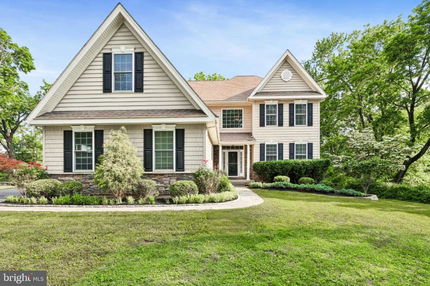 Located on a serene cul-de-sac in the highly acclaimed Tredyffrin-Easttown School District, this stunning custom-built residence offers unparalleled convenience and refined living. Located within walking distance to Conestoga High School, Tredyffrin-Easttown Middle School, Upper Main Line YMCA, and Daylesford Train Station—with direct access to downtown Philadelphia. This home is surrounded by natural beauty with over 5,400 square feet of beautifully designed living space on a 0.72-acre level lot.

Main level: Step onto the charming front porch and into an expansive foyer, where thoughtful design meets elegance. The main level includes: a versatile study room (ideal as a home office or playroom), a cozy living room enhanced with crown molding, a formal dining room that seamlessly connects to a gourmet kitchen - a chef’s dream, featuring an oversized center island, custom cabinetry, granite countertops, and a brand-new GE Profile double oven. Enjoy your morning coffee in the sunny breakfast area, which opens to a spectacular family room with a gas fireplace and custom built-in cabinets and bookshelves. Double sliding glass doors lead to a wooden deck, overlooking the sprawling backyard - a private oasis. A conveniently placed powder room and a well-appointed laundry room with built-in cabinetry. Rich hickory hardwood floors span the entire main level, adding warmth and character.

Upper Level:  an expansive loft/sitting area leads to 4 beautifully designed bedrooms. The luxurious master suite features a vaulted ceiling, two walk-in closets, and an adjacent office  with French double doors, outfitted with custom built-in cabinetry, extensive bookshelves, window seating area—ideal for taking in peaceful views, and a spacious storage room. The spa-inspired master bath boasts a frameless glass shower, double marble vanity, and an oversized Jacuzzi tub for a true retreat experience. The second bedroom boasts its own en-suite bath; two additional bedrooms share a convenient Jack-and-Jill bathroom, designed for ease and functionality.

Lower level: The recently remodeled basement offers additional living and entertainment spaces, including an expansive gym, a comfy home theater for immersive movie nights, a wine storage room, and a spacious office with custom built-in cabinet, bookshelves, ample closet space, and two large windows that bring in natural light and scenic views, plus a full bathroom, allowing it to serve as a guest suite or additional bedroom.

Additional features of this home include high-efficiency dual-zone cooling and gas heating, whole-house water filtration system, and a three-car attached garage with custom built-in cabinet for storage. A bonus greenhouse and storage shed in the backyard. And, no home association fee!
This exceptional home offers a rare combination of privacy, convenience, and luxury. Don’t miss the opportunity to make it yours - schedule your private tour today!

Disclaimers: Seller and the listing broker listed all information based on the best knowledge during the listing. It is buyer's due diligence to check accuracy.