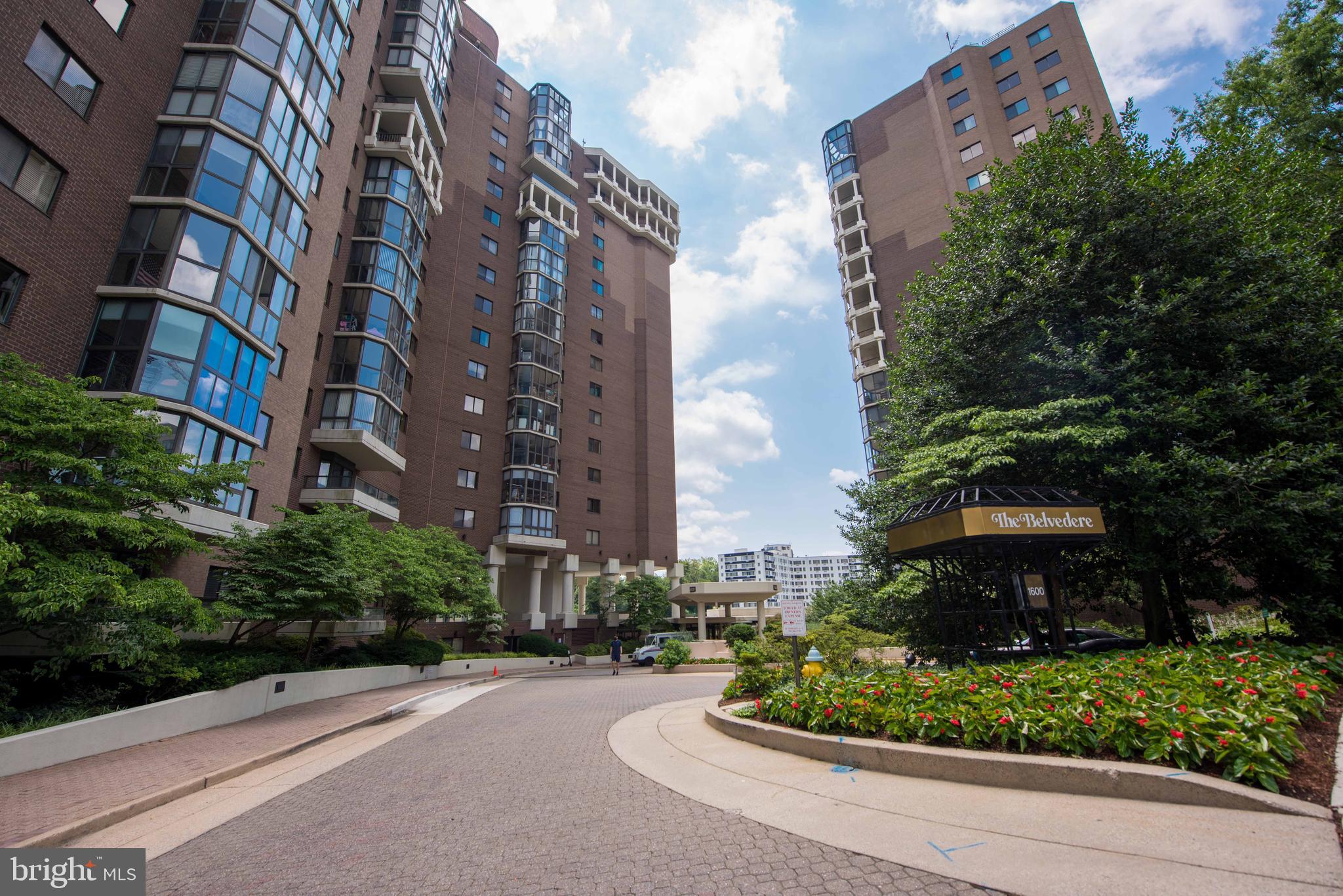 Gorgeous! 2 Master BR (identical size) +2 BA Condo with a dining and living room opening to a spacious bright and sunny enclosed balcony with an amazing view. The apartment is newly painted with in-suite laundry, upgraded kitchen with stainless steel appliances and countertops along with a new dishwasher, soft close cabinet and bar counter.One indoor parking spot and storage locker included.Building is just a few blocks from the Metro and near Georgetown & DC! Has a 24-hour concierge, 24-hour gym and sauna, outdoor pool, convenience store, additional laundry, tennis courts and in-door car wash.Pets case by case.