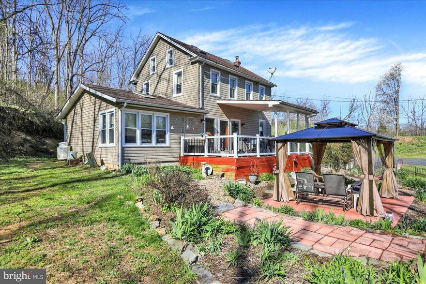 Drive down the private lane to this beautiful 9.13 acre property, surrounded by scenic farmland,. Featuring a great home, with many updates throughout. There are multiple outbuildings, and tillable ground. The farmhouse located at 166 Arboretum Rd in Bernville offers a cozy living room, kitchen, dining room, full bathroom and laundry room on the first floor, with four bedrooms and a full bath upstairs. Full unfinished basement with outside access. Step outdoors to enjoy the spacious 12x24 deck and you’ll find lots of parking along with an expansive 2-car garage with 2nd level workshop or office with a private entrance. Two large outdoor storage sheds, creek and patio area with a gazebo for outdoor entertainment. This perfect property presents an excellent opportunity to create your dream family homestead! Don’t wait to view this special property.