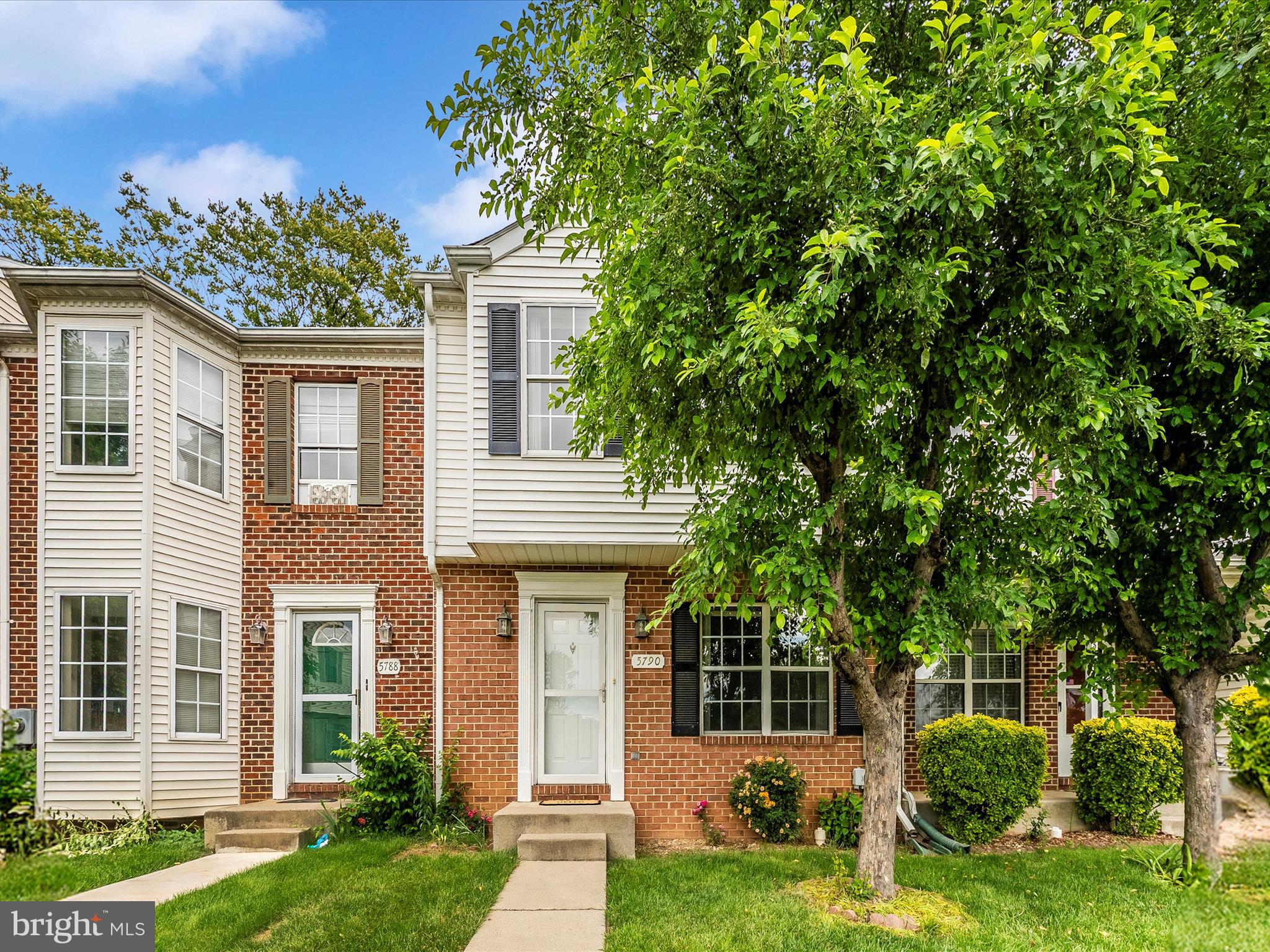 NEW REDUCED PRICE! Welcome to 5790 Katsura Court! Located in Mountain Village, it is just outside the Frederick City limits so there are NO CITY TAXES! This townhome features 3 finished levels, lots of freshly painted walls and brand-new flooring! There are 3 bedrooms, including a primary bedroom with full bath. Lower level has a large family room and half bath and walks out to backyard. There is also a deck off the kitchen that overlooks the private backyard. Community pool, tennis courts and tot lot. Close to shopping, restaurants, schools and Interstate connections. NEW ROOF TO BE INSTALLED WITHIN THE NEXT FEW WEEKS!