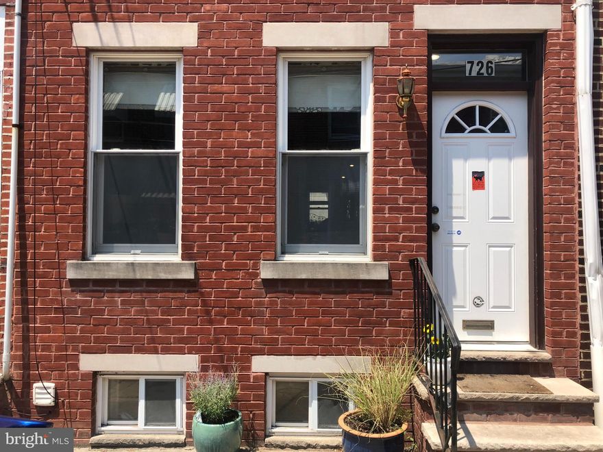 Lovely Graduate Hospital townhome available for a 7/1 move in.  Located on a quiet block with easy access to many points of interest, and a walk score of 98. This two bedroom, two full bath home features hardwood flooring throughout, central air, recessed lighting, large straight thru living room area and full basement with washer/dryer and additional storage area. The large master bedroom has a vaulted ceiling, along with it's own private ensuite bath.  Bedroom number two is nicely sized with excellent closet area space, or could also double as a home office.  Large private fenced in backyard space, perfect for BBQ's or just relaxing. Lovely modern kitchen with granite countertops, ample cabinet space and newer stainless steel appliances. Pets OK at owners discretion. Professional property management in place. ***PLEASE NOTE, THIS IS A NON-SMOKING/VAPING HOME***