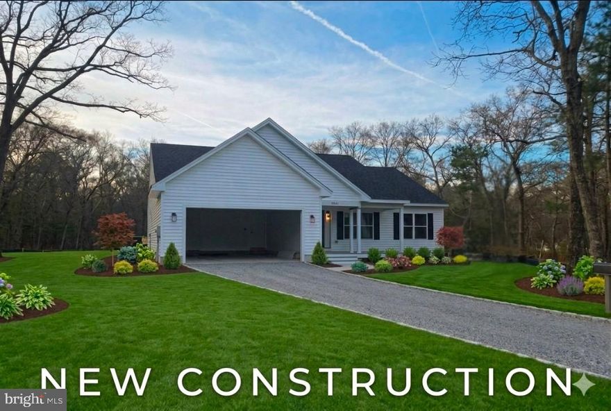 Welcome to this stunning new construction home set on a private 1-acre lot, offering modern elegance and peaceful surroundings. Designed with both style and functionality in mind, the home features an open-concept layout, a beautifully appointed kitchen, and spacious living areas perfect for entertaining or relaxing.  The generous homesite provides a beautiful setting as well as ample space for outdoor living or creating your own backyard retreat. Come see this rare opportunity to enjoy the comfort of a brand-new home with the privacy this one of a kind large lot offers.