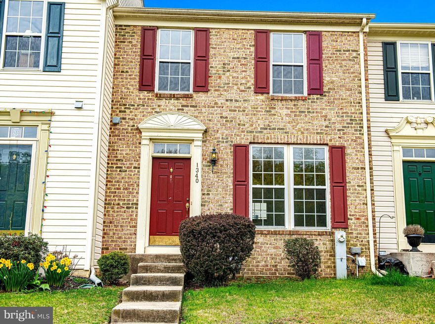 TAKE A LOOK AT THE PICTURES OF THIS 3 BEDROOM, 1.5 BATH (BASEMENT ROUGH-IN) THREE LEVEL TOWNHOUSE THAT HAS BEEN UPDATED WITH  NEW CARPET AND LUXURY PLANK FLOORING AND PROFESSIONALLY PAINTED IN 4/25.  ROOF WILL BE REPLACED PRIOR TO SETTLEMENT.  FIRST FLOOR WITH 9' CEILINGS, SPACIOUS LIVING ROOM, KITCHEN WITH PANTRY AND PASS THRU TO LIVING ROOM, BREAKFAST ROOM WITH SLIDER TO BACKYARD AND POWDER ROOM.  SECOND FLOOR FEATURES 3 AMPLE SIZED BEDROOMS, PRIMARY WITH WALK-IN CLOSET. SPACIOUS HALL BATH WITH LINEN CLOSET.  LOWER LEVEL WITH FINISHED RECREATION ROOM, UTILITY/STORAGE ROOM  WITH ROUGH-IN FOR FUTURE BATH AND EGRESS WINDOW. HVAC 9 YEARS OLD, A/C 1 YEAR OLD, GAS HOT WATER HEATER 6 YEARS OLD.  MOVE-IN WITH PEACE OF MIND!